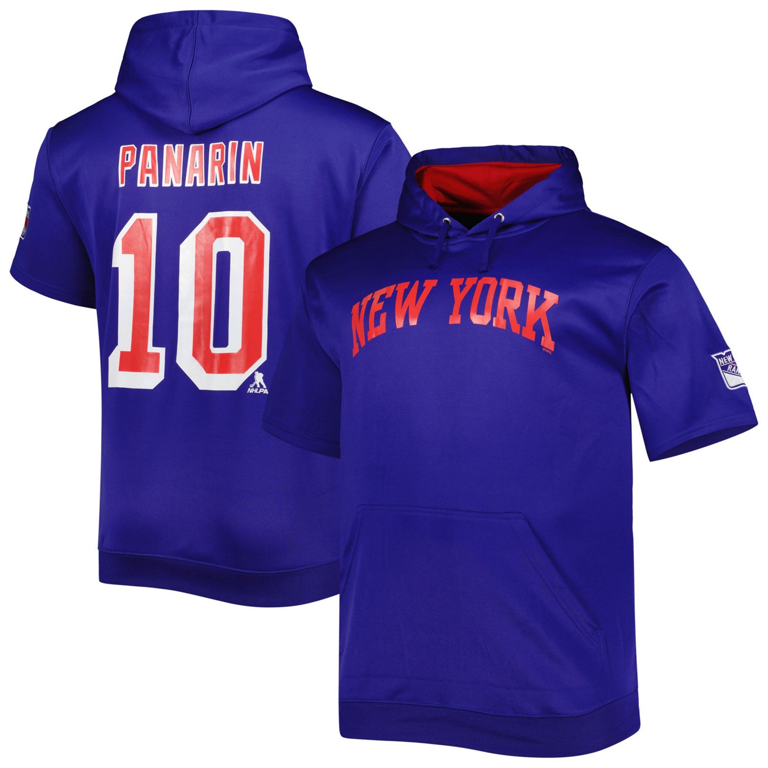 Fanatics Artemi Panarin New York Rangers Big  Tall Name  Number Pullover Hoodie                                                  - view number 1