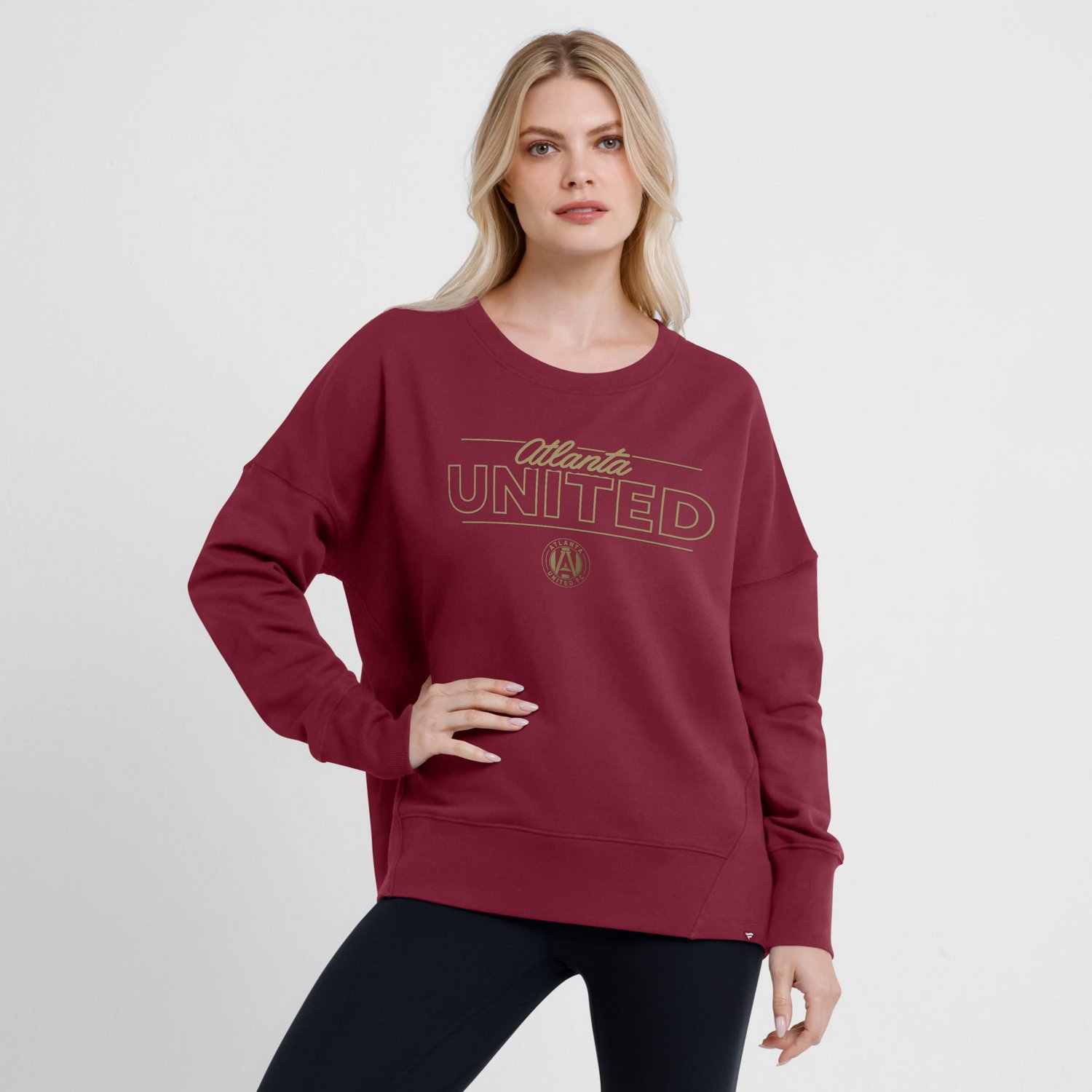 Fanatics Atlanta United FC Oversized Captain Arm Band Pullover Sweatshirt - view number 4