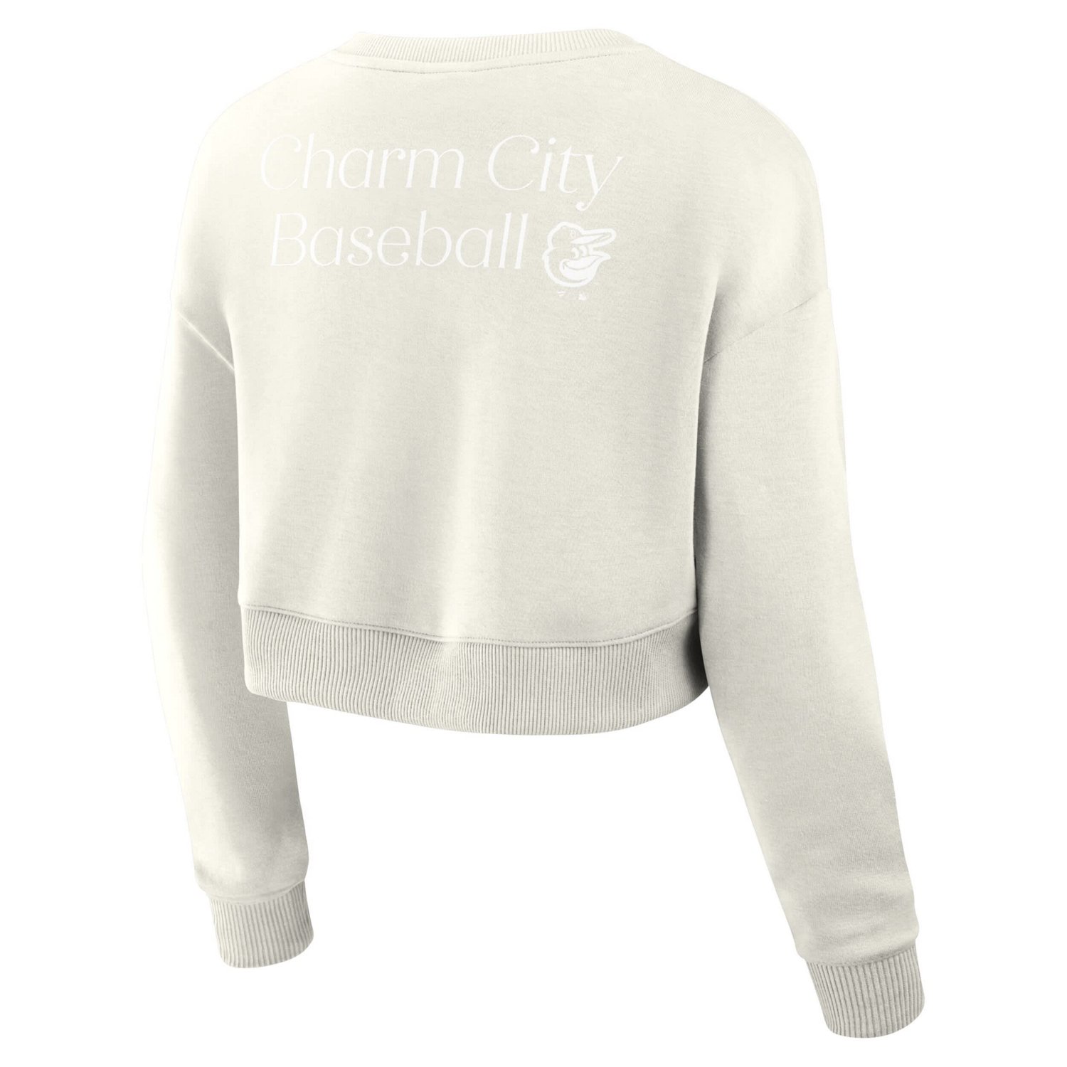 Fanatics Baltimore Orioles Relax Studio Cropped Pullover Sweatshirt                                                              - view number 3