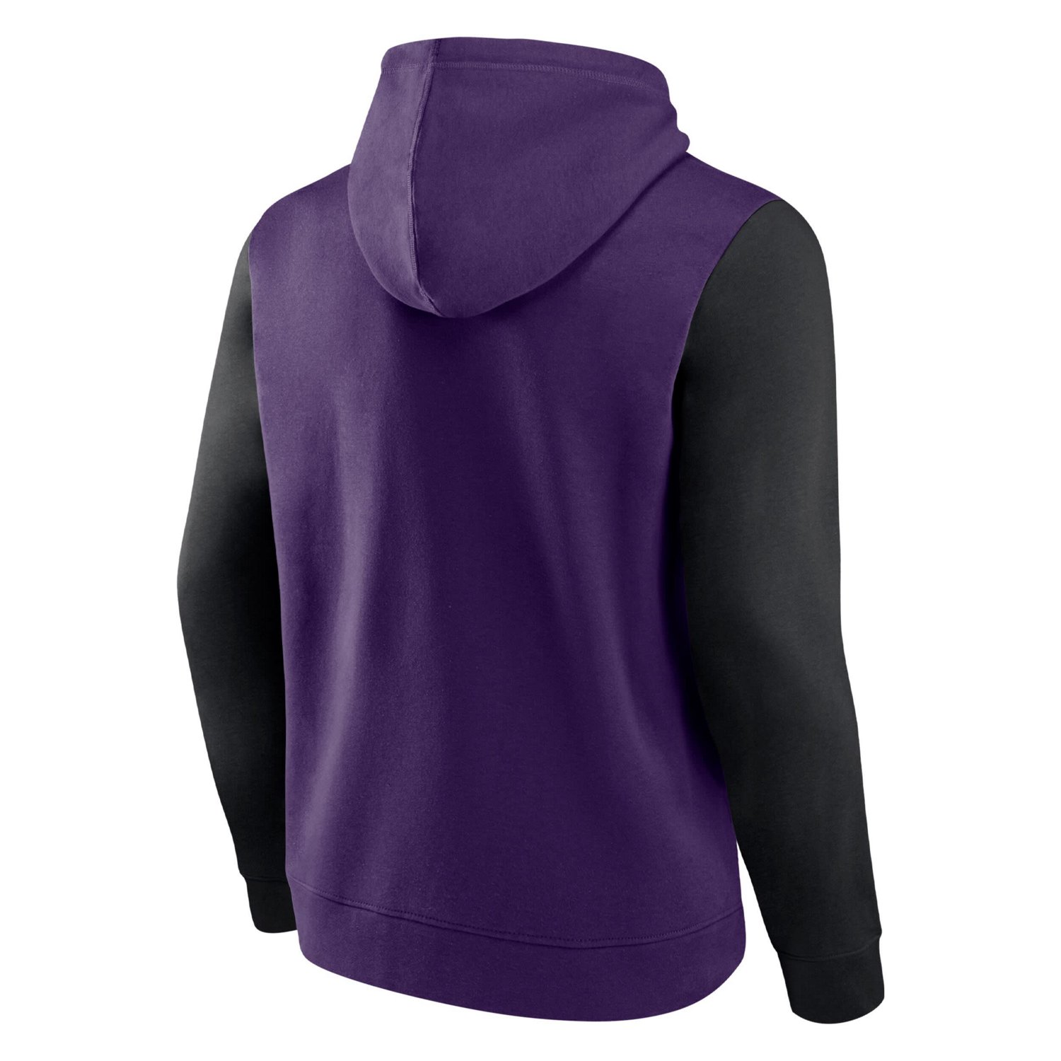 Fanatics Black Phoenix Suns Attack Colorblock Pullover Hoodie - view number 3