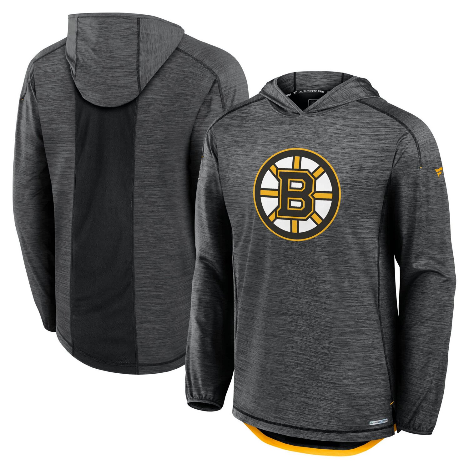 Fanatics Boston Bruins Authentic Pro Rink Lightweight Pullover Hoodie