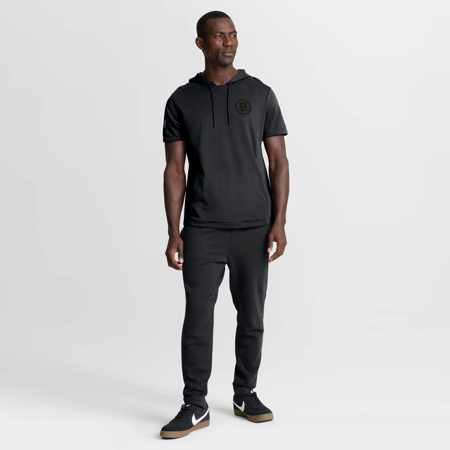 Fanatics Boston Bruins Authentic Pro Road Short Sleeve Hoodie - view number 3