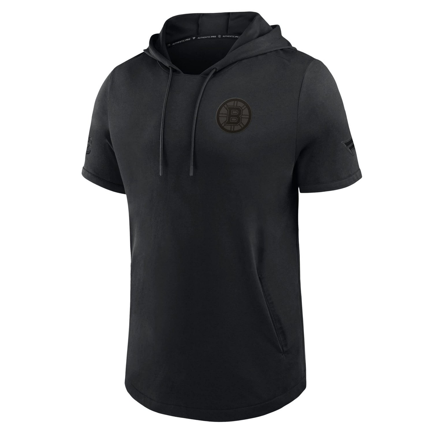 Fanatics Boston Bruins Authentic Pro Road Short Sleeve Hoodie - view number 4