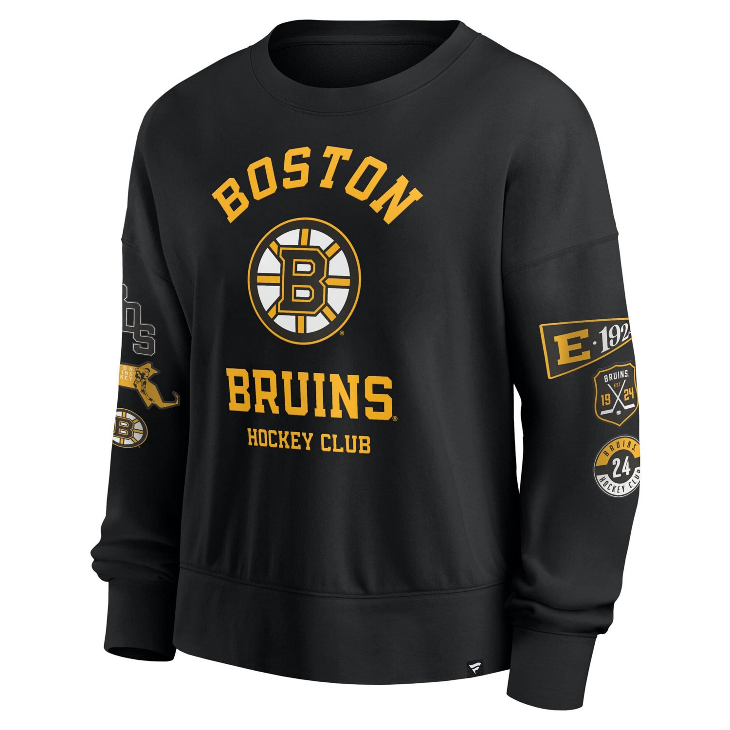 Fanatics Boston Bruins Go Team Pullover Sweatshirt                                                                               - view number 2
