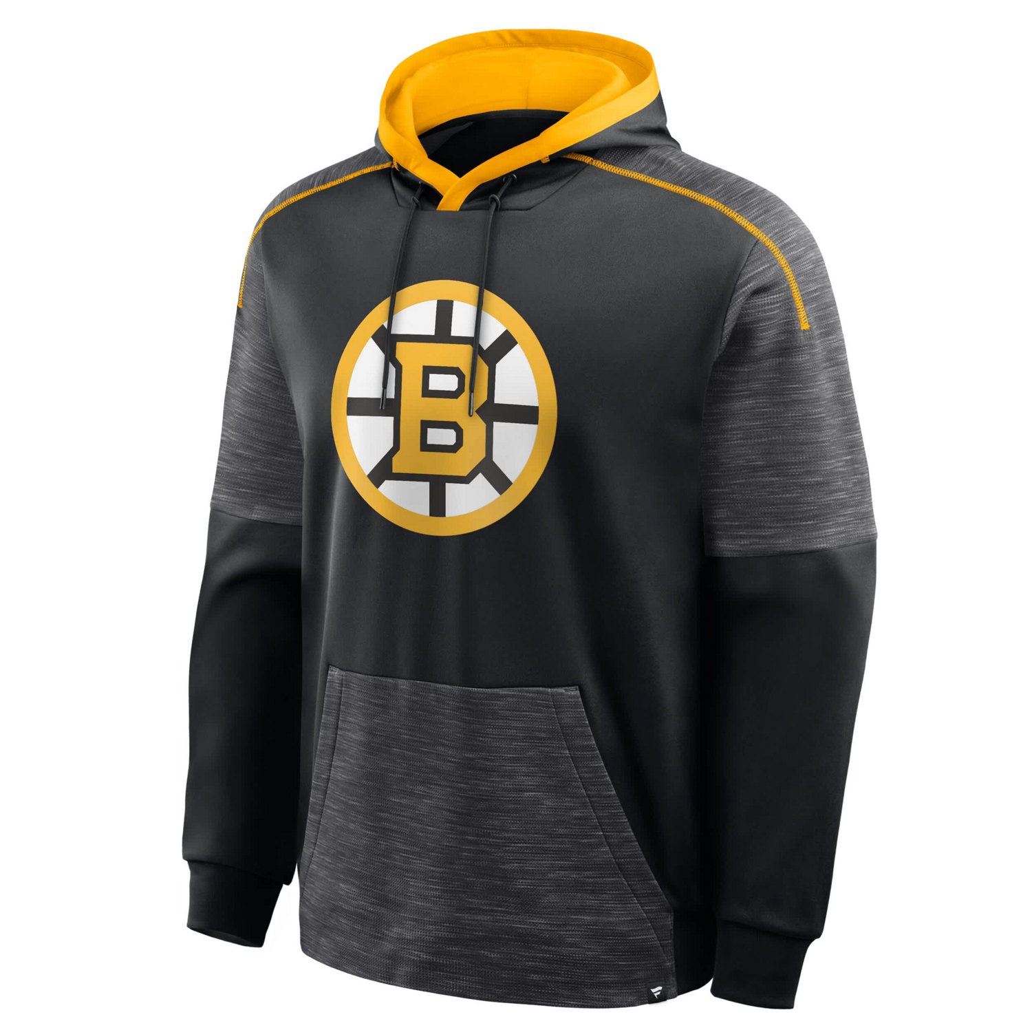 Fanatics Boston Bruins Goaltender Defender Pullover Hoodie - view number 2
