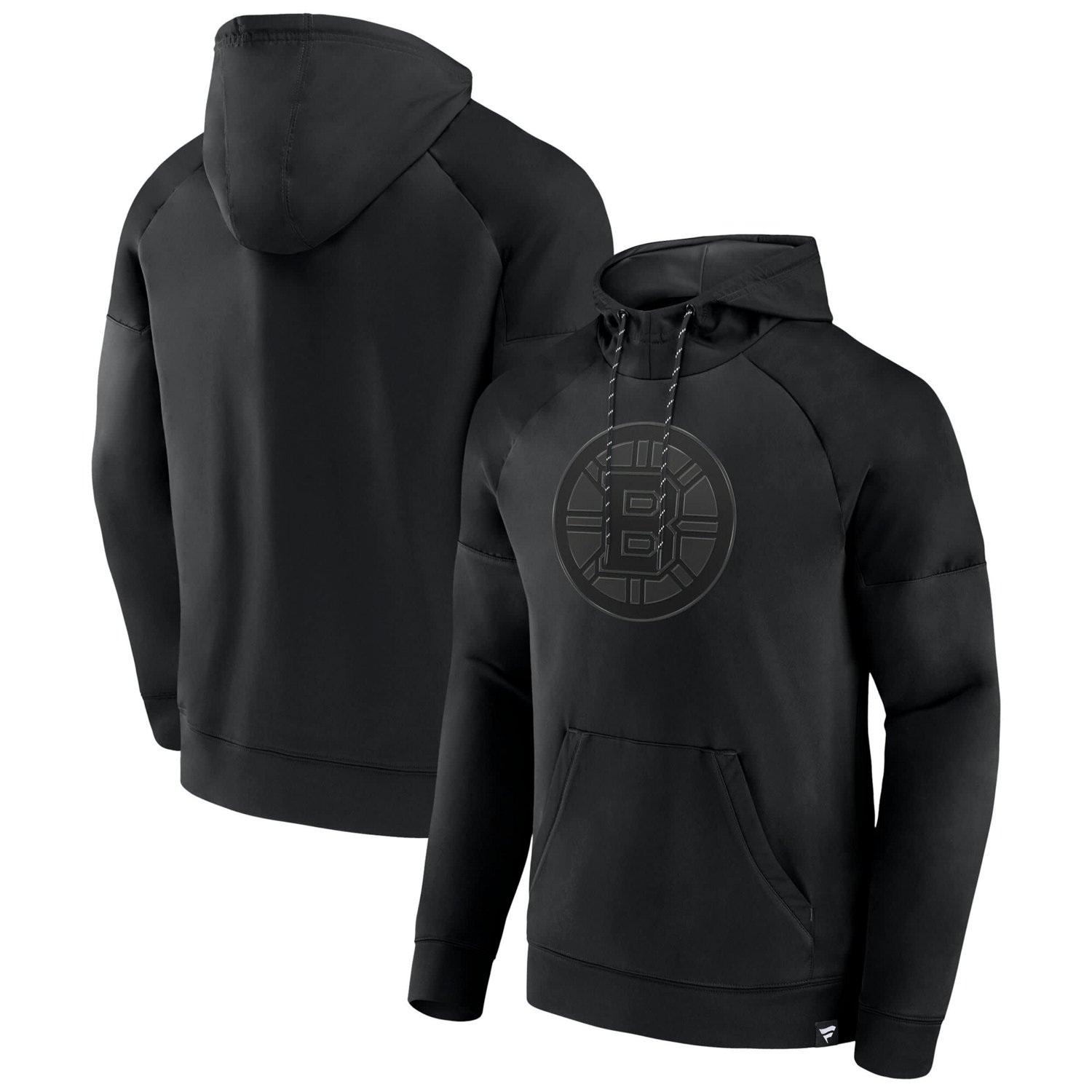 Fanatics Boston Bruins Ice Defender Raglan Pullover Hoodie