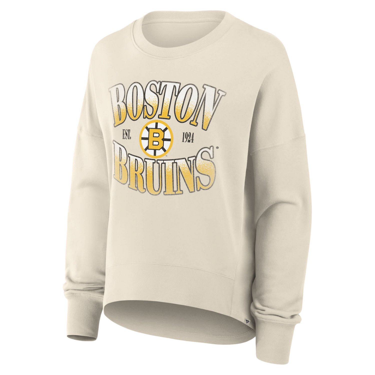 Fanatics Boston Bruins Oversized Vintage Slice Pullover Sweatshirt - view number 2