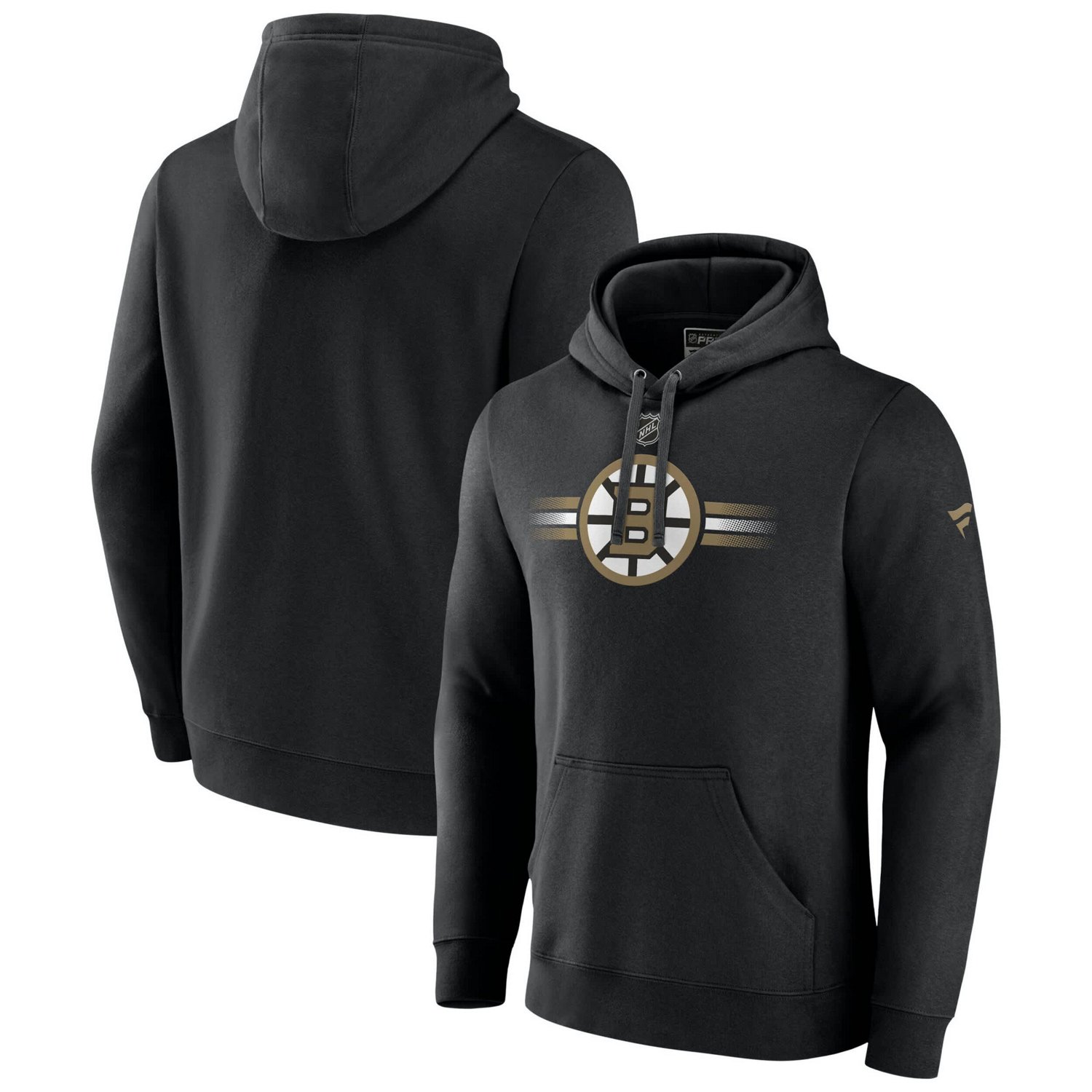 Fanatics Boston Bruins Secondary Logo Pullover Hoodie - view number 1