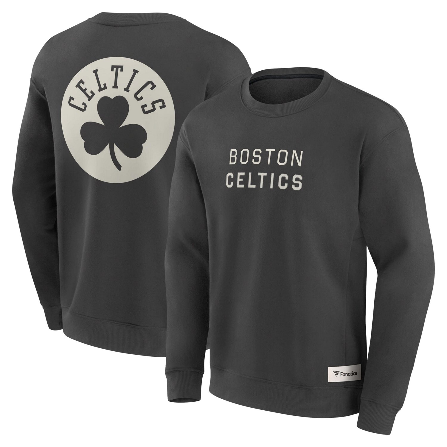 Fanatics Boston Celtics Elements Future Ground Lettering Pullover Sweatshirt