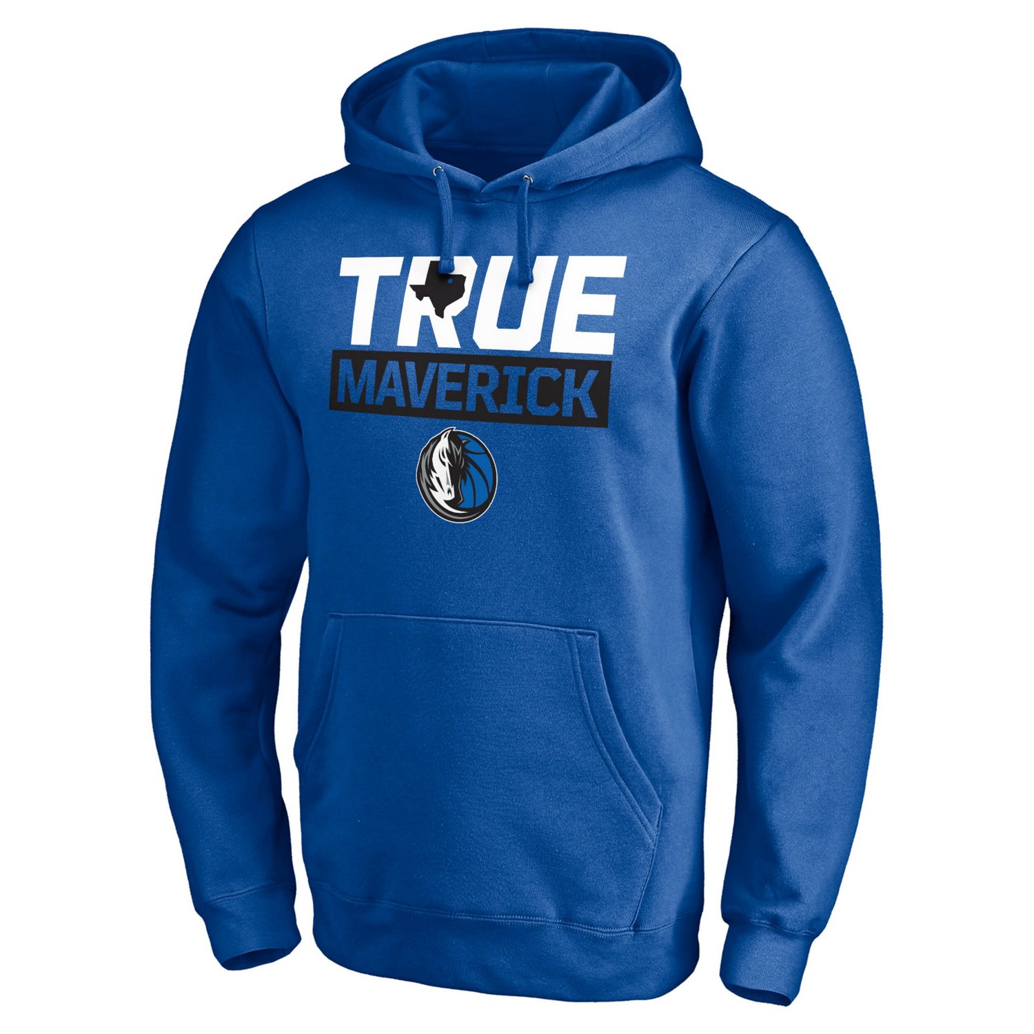 Fanatics Branded Dallas Mavericks Post Up Hometown Collection Fitted Pullover Hoodie                                             - view number 2