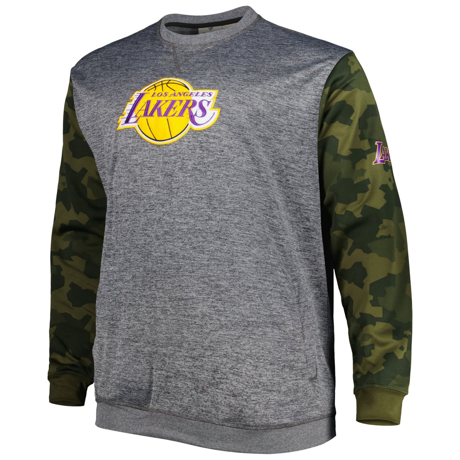 Fanatics Branded Los Angeles Lakers Big  Tall Camo Stitched Sweatshirt - view number 2