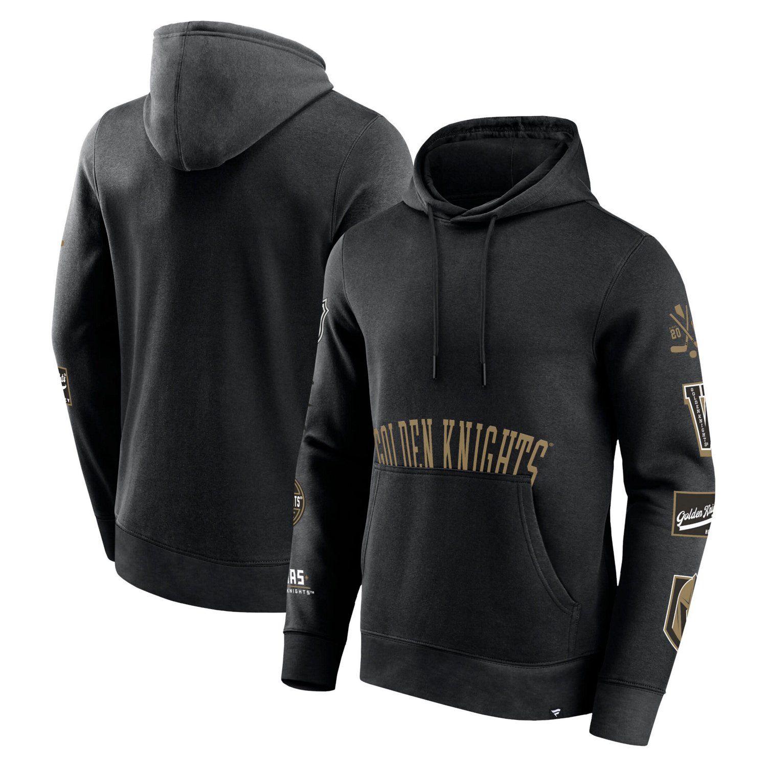 Fanatics Branded Vegas Golden Knights Wild Winner Fleece Pullover Hoodie