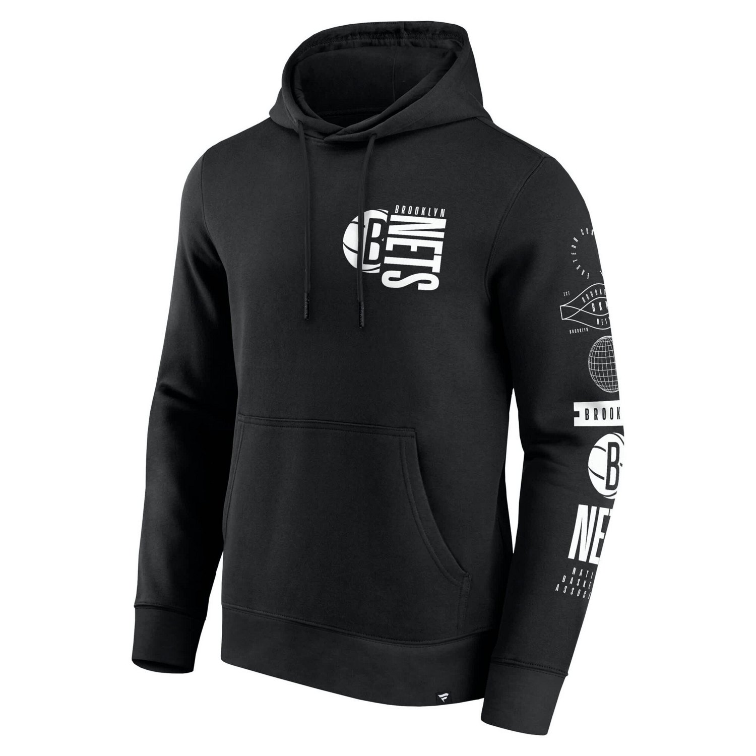 Fanatics Brooklyn Nets Game Time Crossover Pullover Hoodie - view number 2