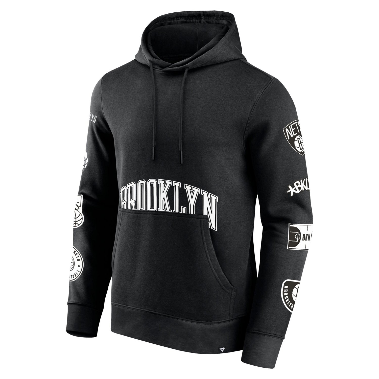 Fanatics Brooklyn Nets Home Court Pullover Hoodie                                                                                - view number 2