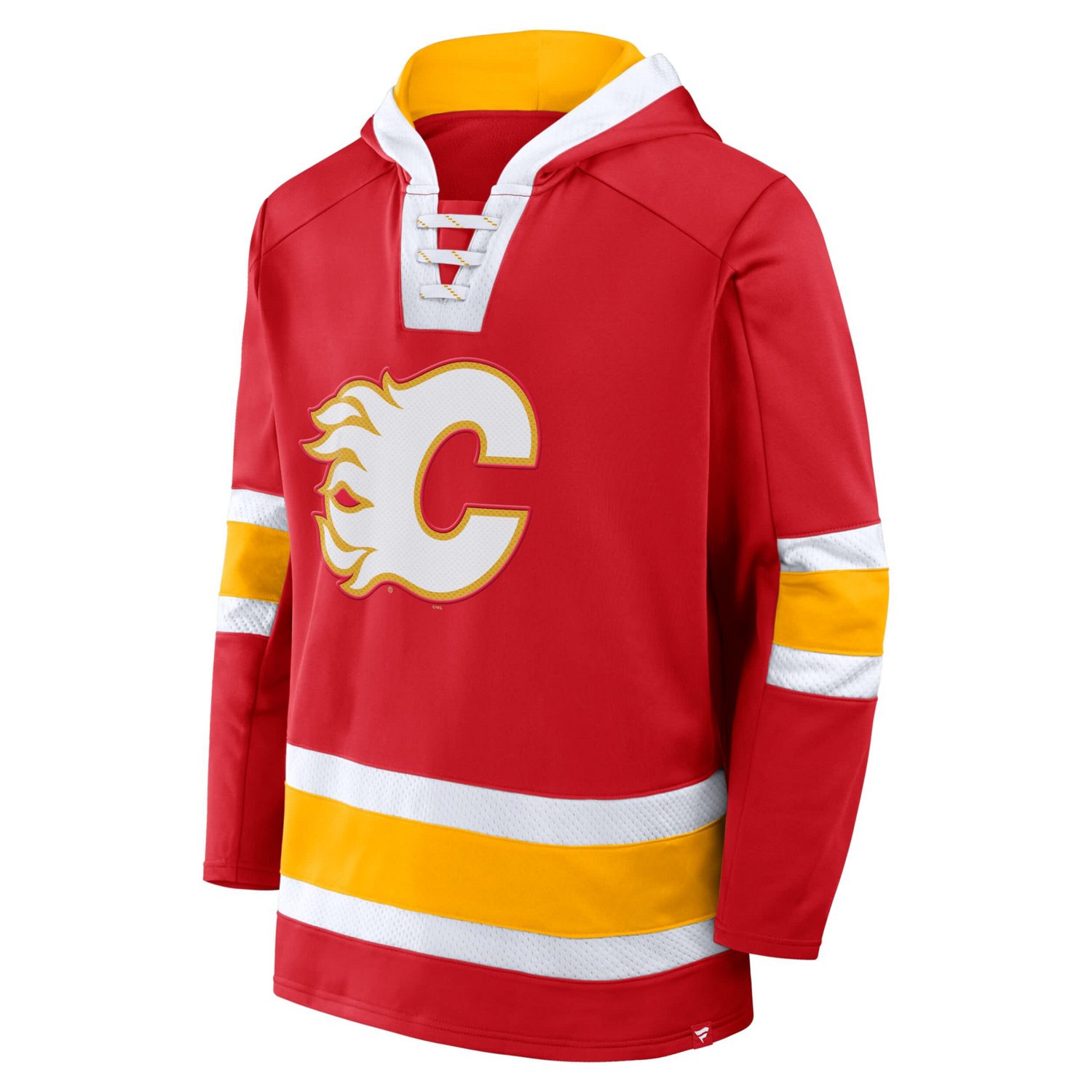 Fanatics Calgary Flames Inside Line Fleece Pullover Hoodie                                                                       - view number 2
