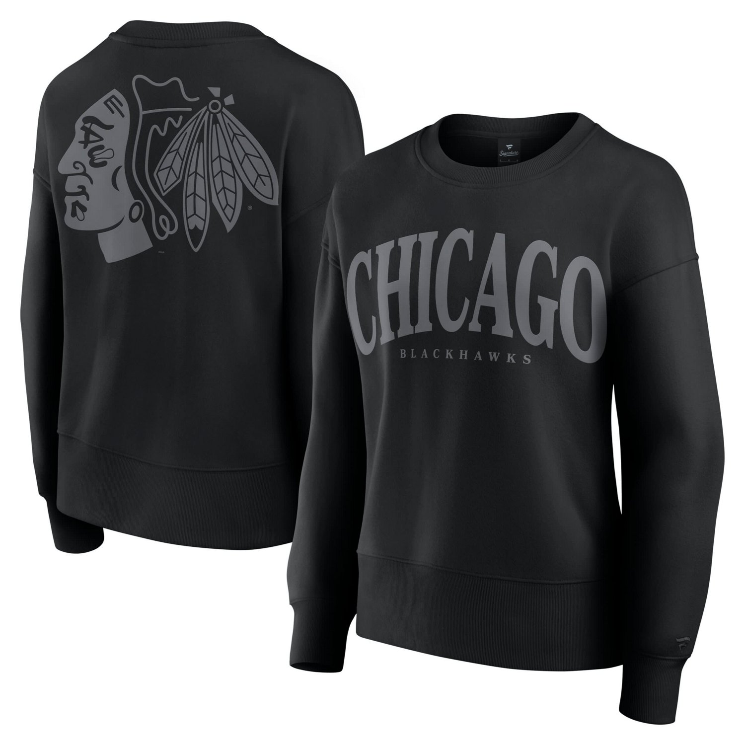 Fanatics Chicago hawks Elements Flow Pullover Sweatshirt                                                                         - view number 1