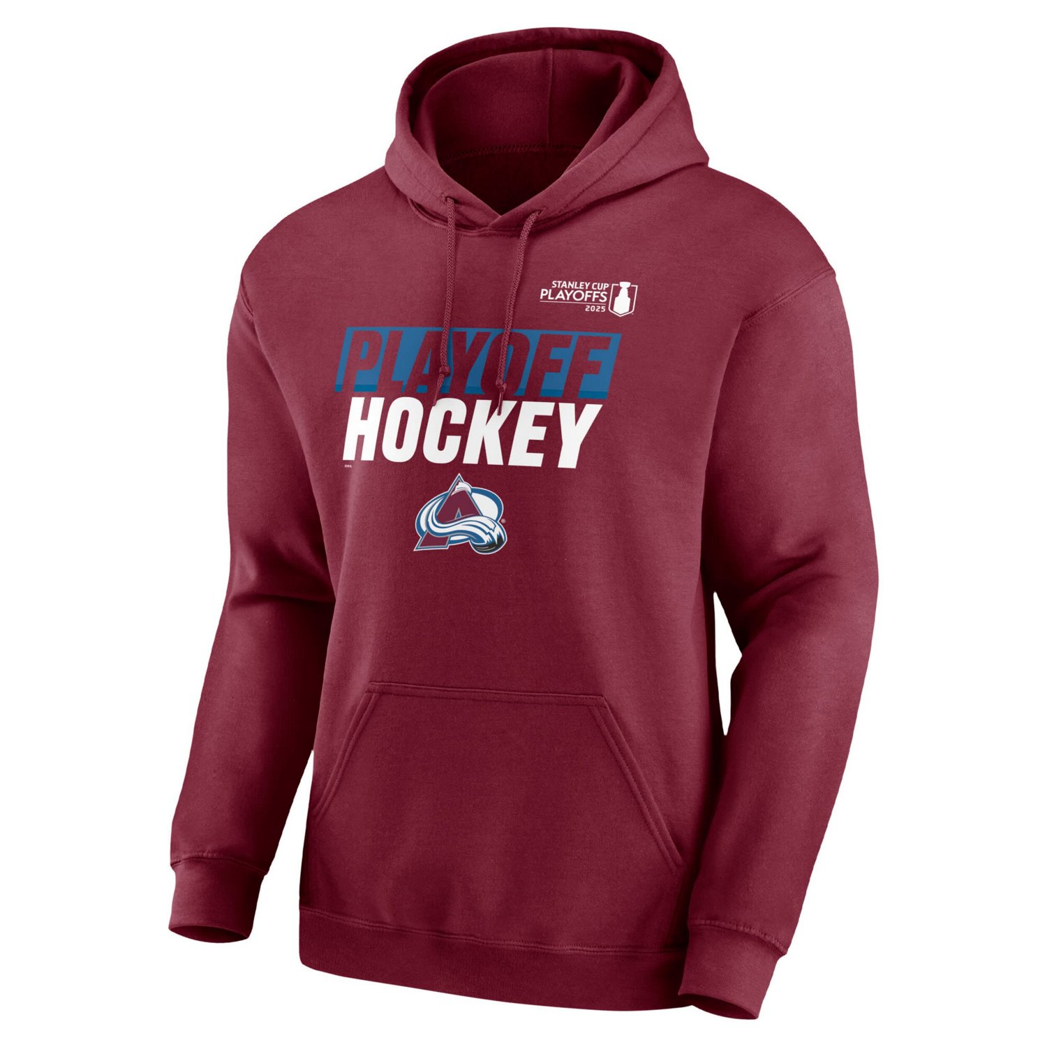 Fanatics Colorado Avalanche 2025 Stanley Cup Playoffs Breakout Fleece Pullover Hoodie - view number 2