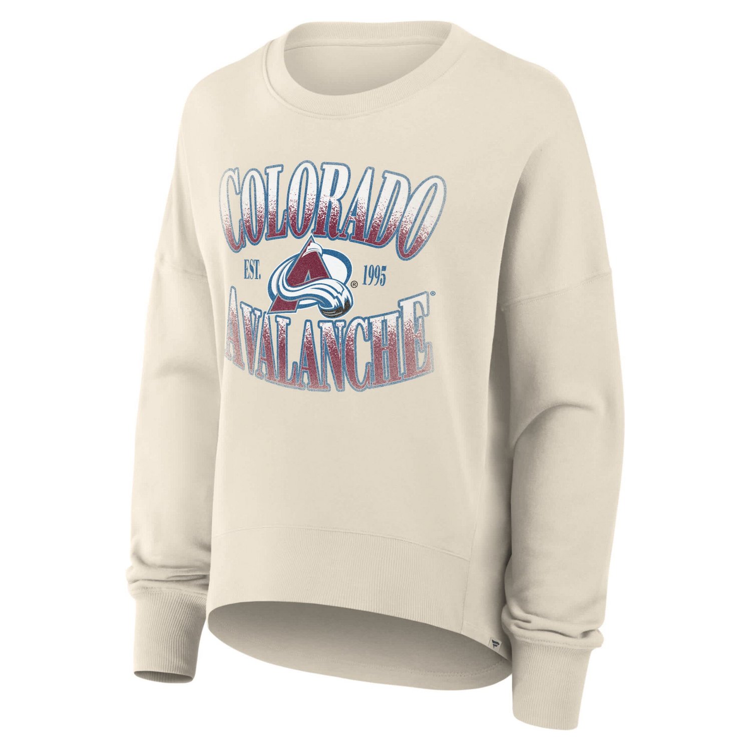 Fanatics Colorado Avalanche Oversized Slice Pullover Sweatshirt - view number 2