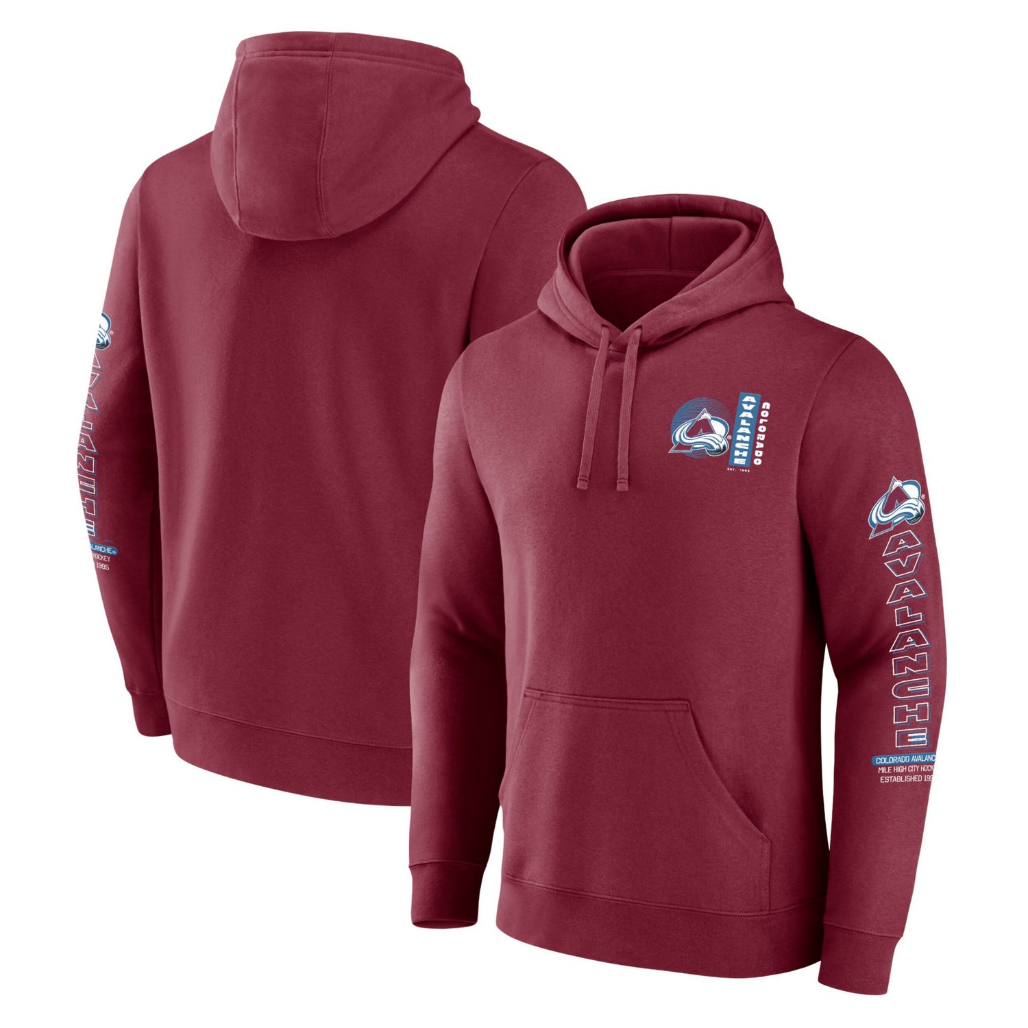 Fanatics Colorado Avalanche Revolution Pullover Hoodie