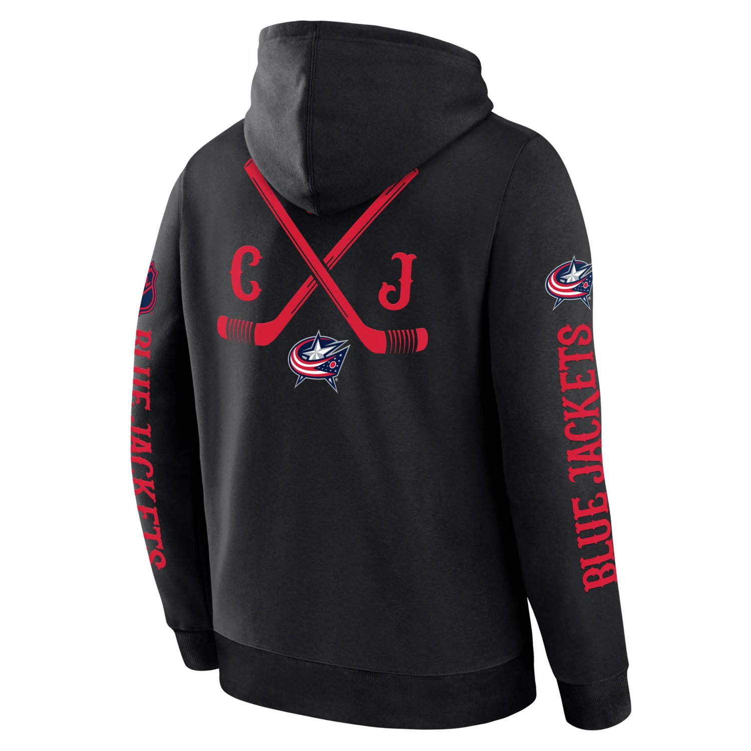 Fanatics Columbus Blue Jackets Big City Legacy Fleece Pullover Hoodie - view number 3