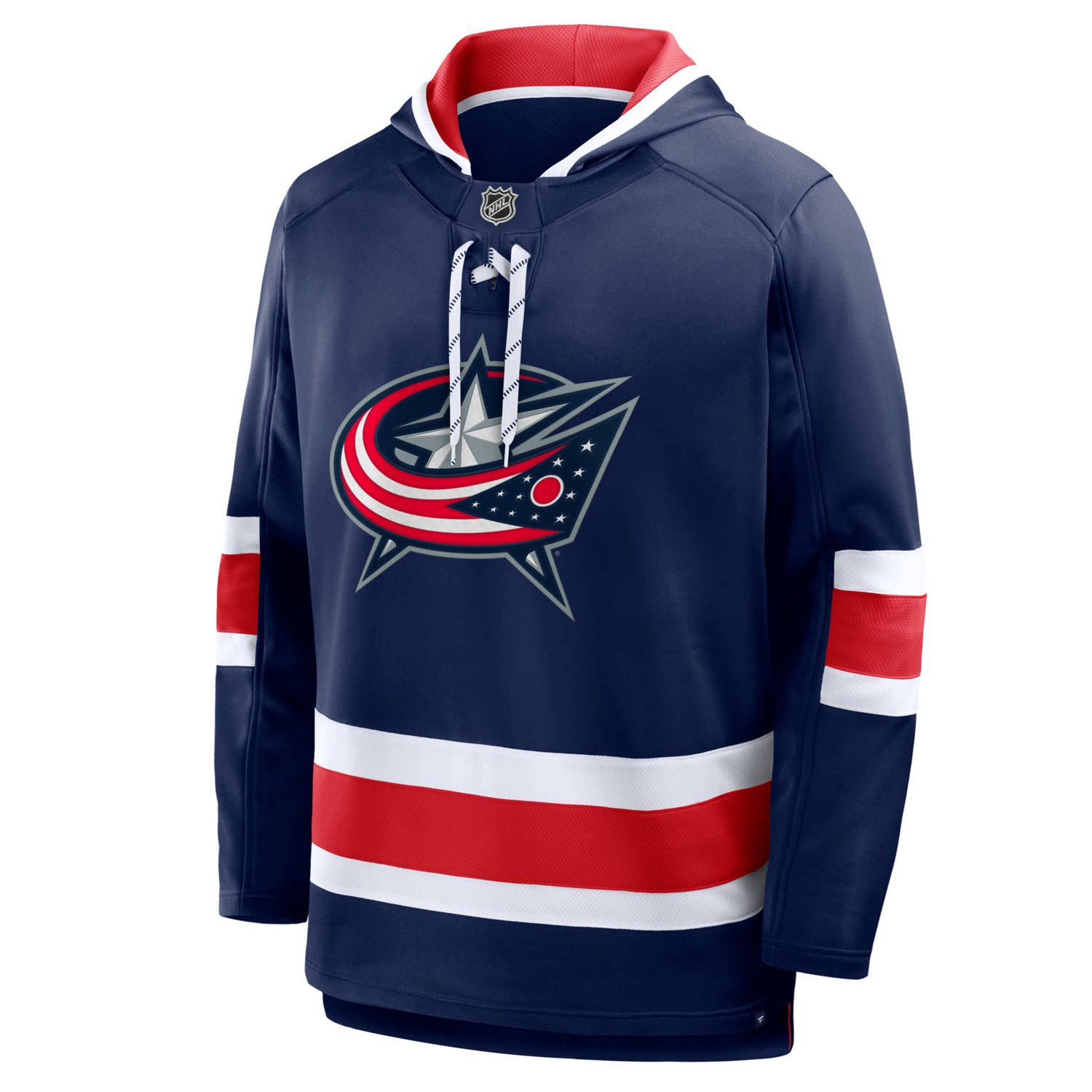 Fanatics Columbus Blue Jackets Prime Time Fleece Hoodie - view number 2