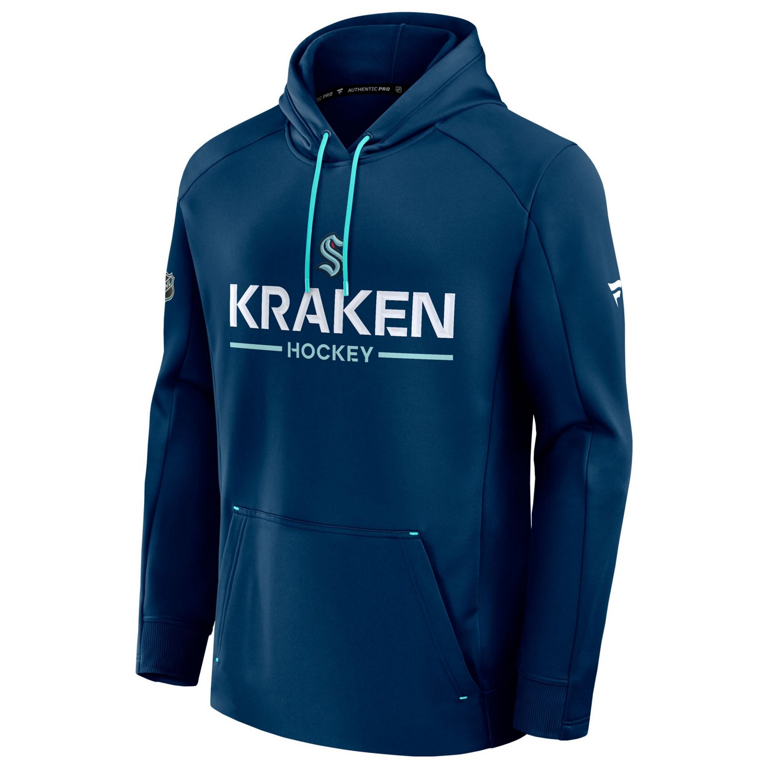 Fanatics Deep Sea Seattle Kraken Authentic Pro Rink Hoodie - view number 4