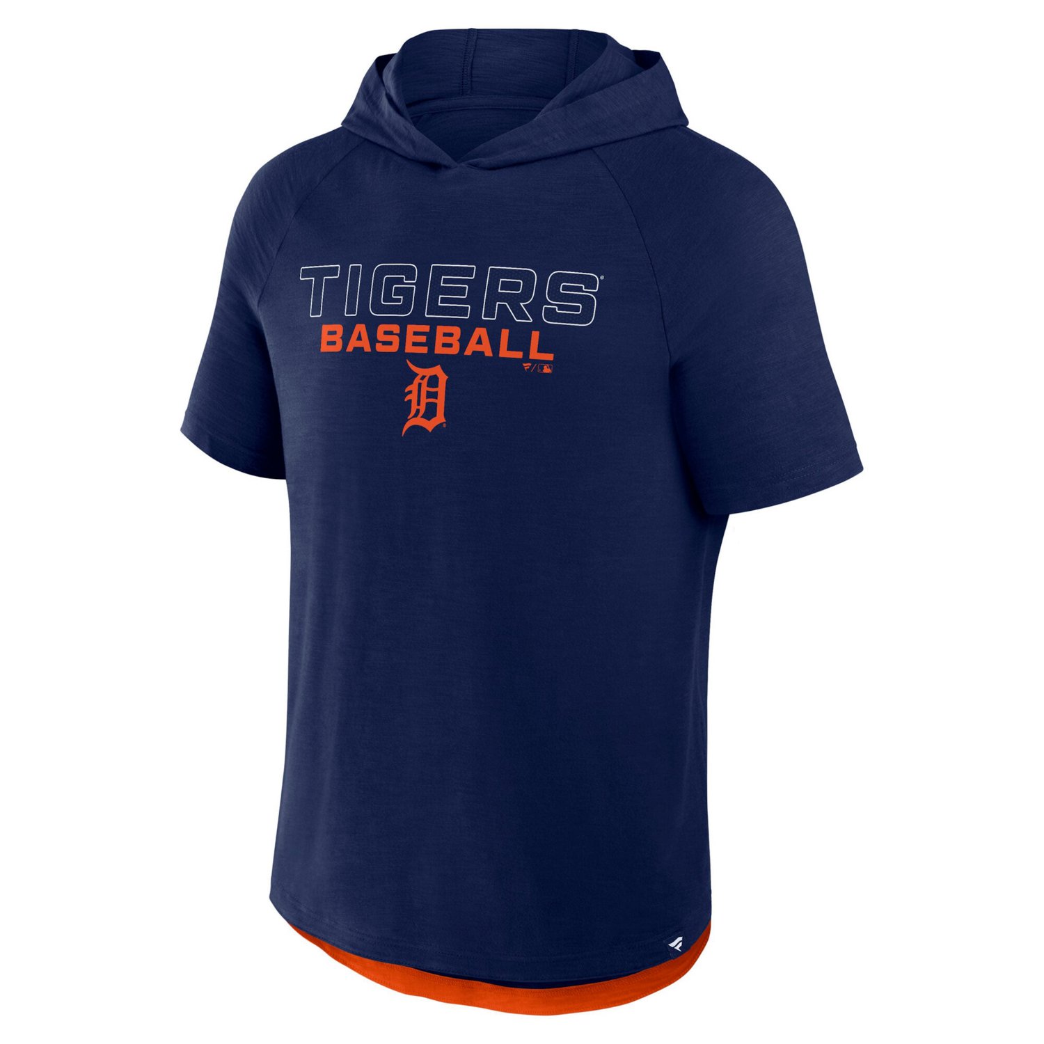 Fanatics Detroit Tigers Clubhouse Optimal Play Raglan Short Sleeve Pullover Hoodie - view number 2
