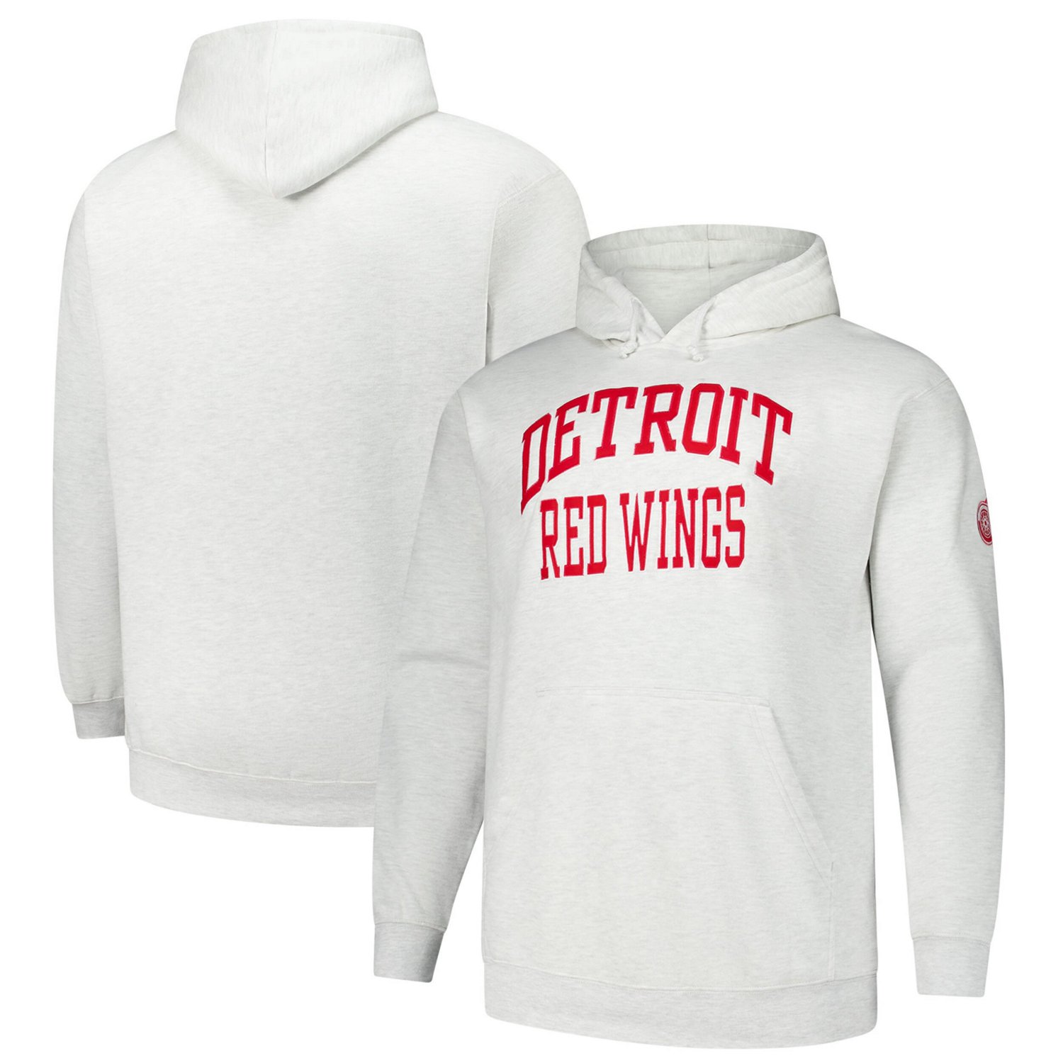 Fanatics Detroit Wings Big  Tall Fleece Pullover Hoodie