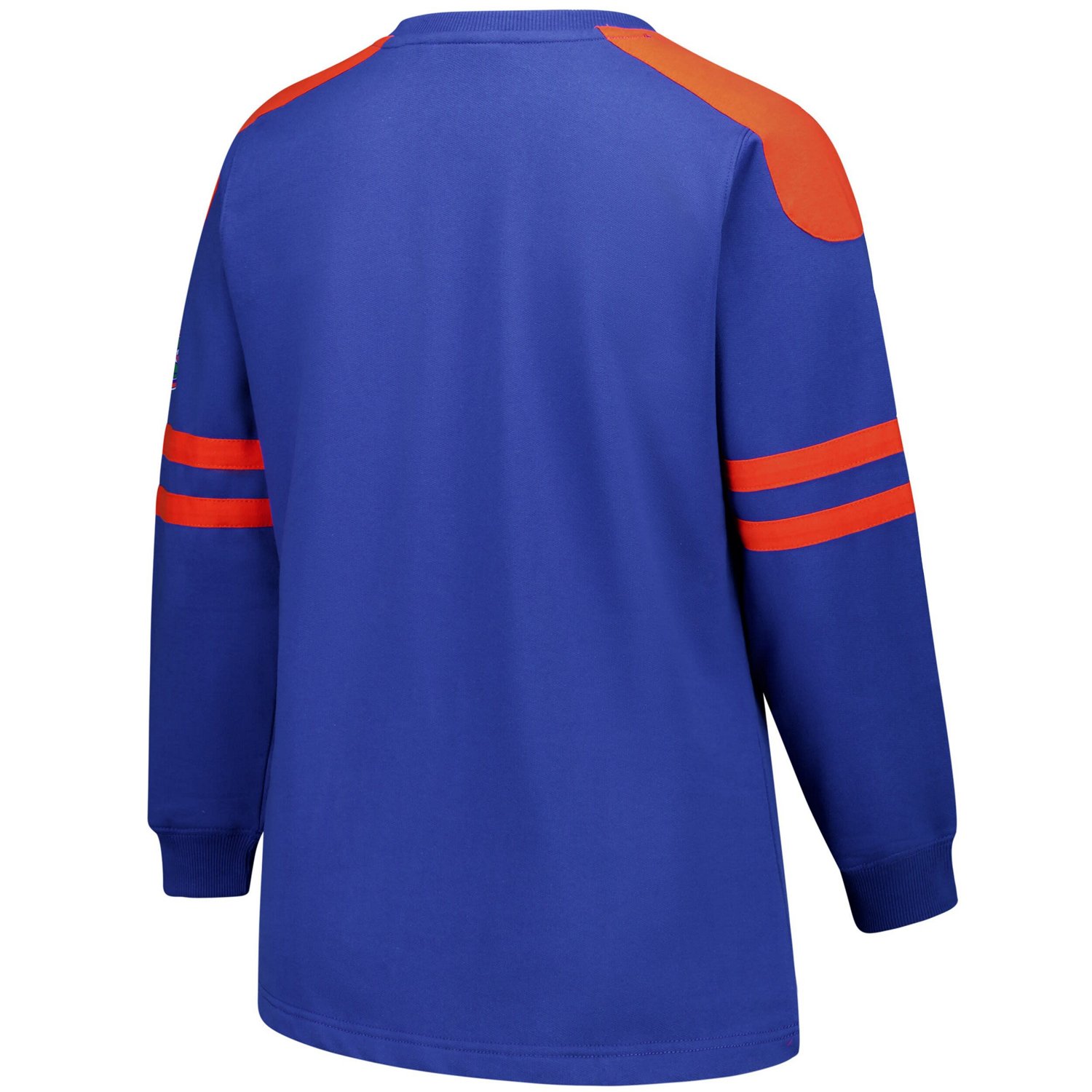 Fanatics Florida Gators Plus Size Contrast Sleeve Fleece Pullover Sweatshirt                                                     - view number 3