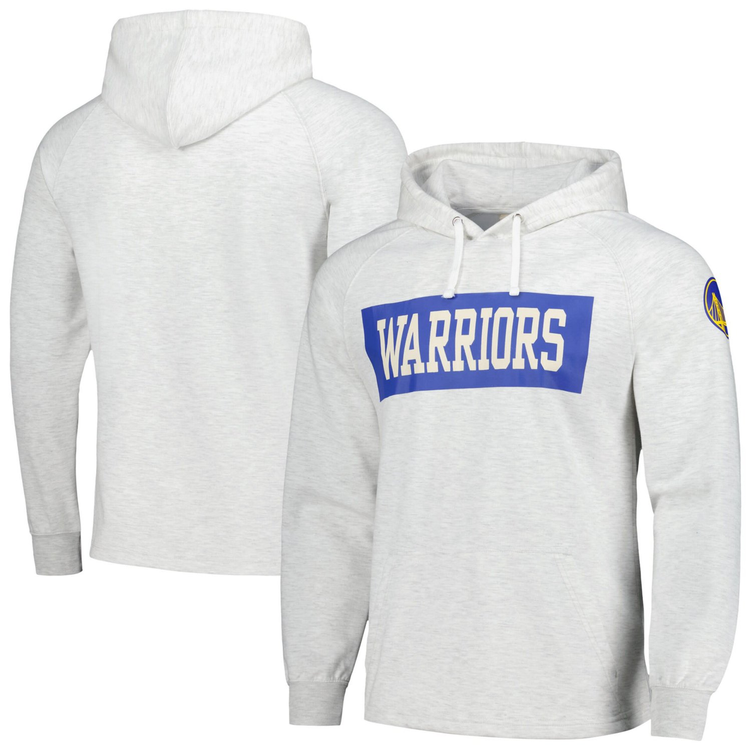 Fanatics Golden State Warriors Softhand Raglan Tri-Blend Pullover Hoodie