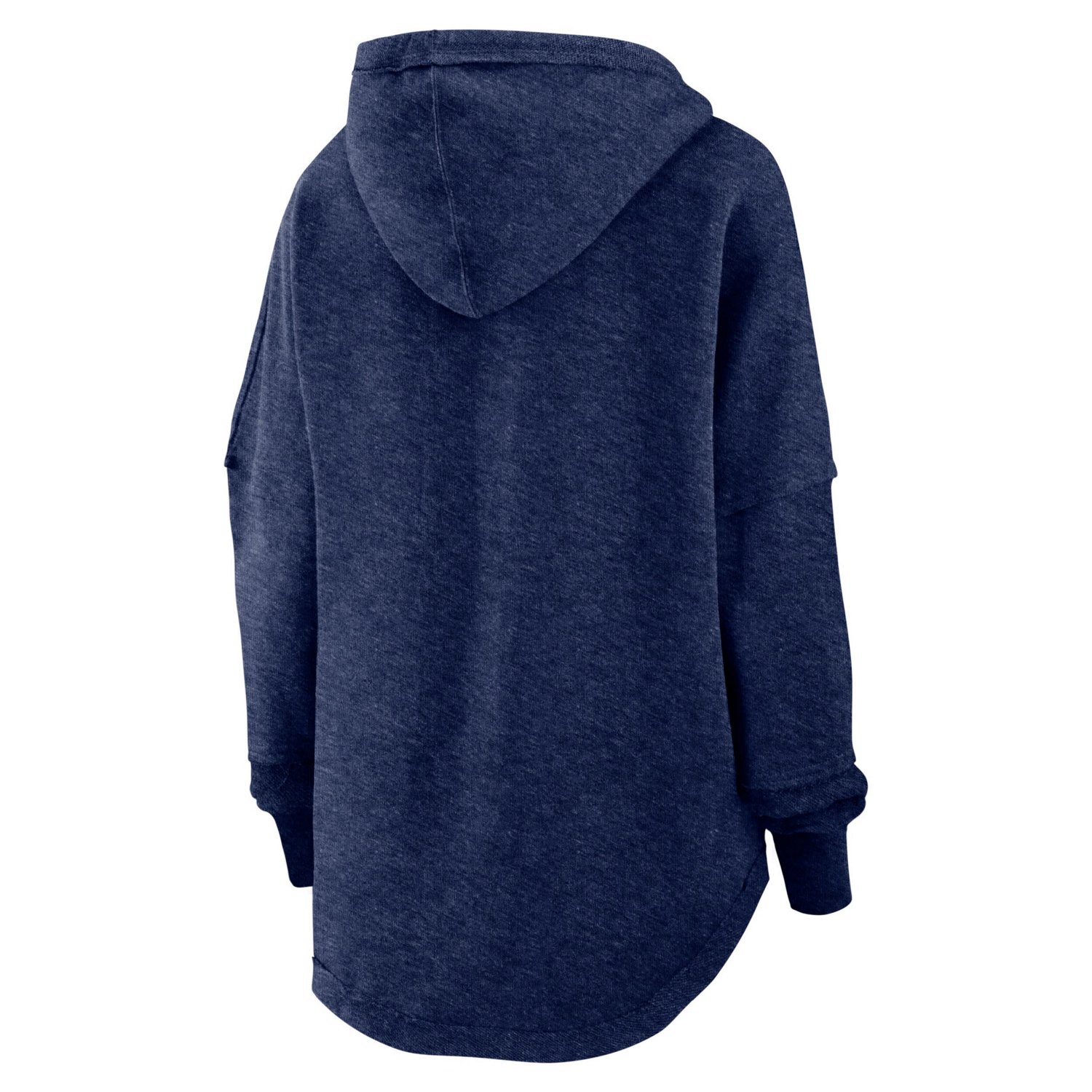 Fanatics Heather Deep Sea Seattle Kraken Lux Lounge Helmet Arch Pullover Hoodie                                                  - view number 3