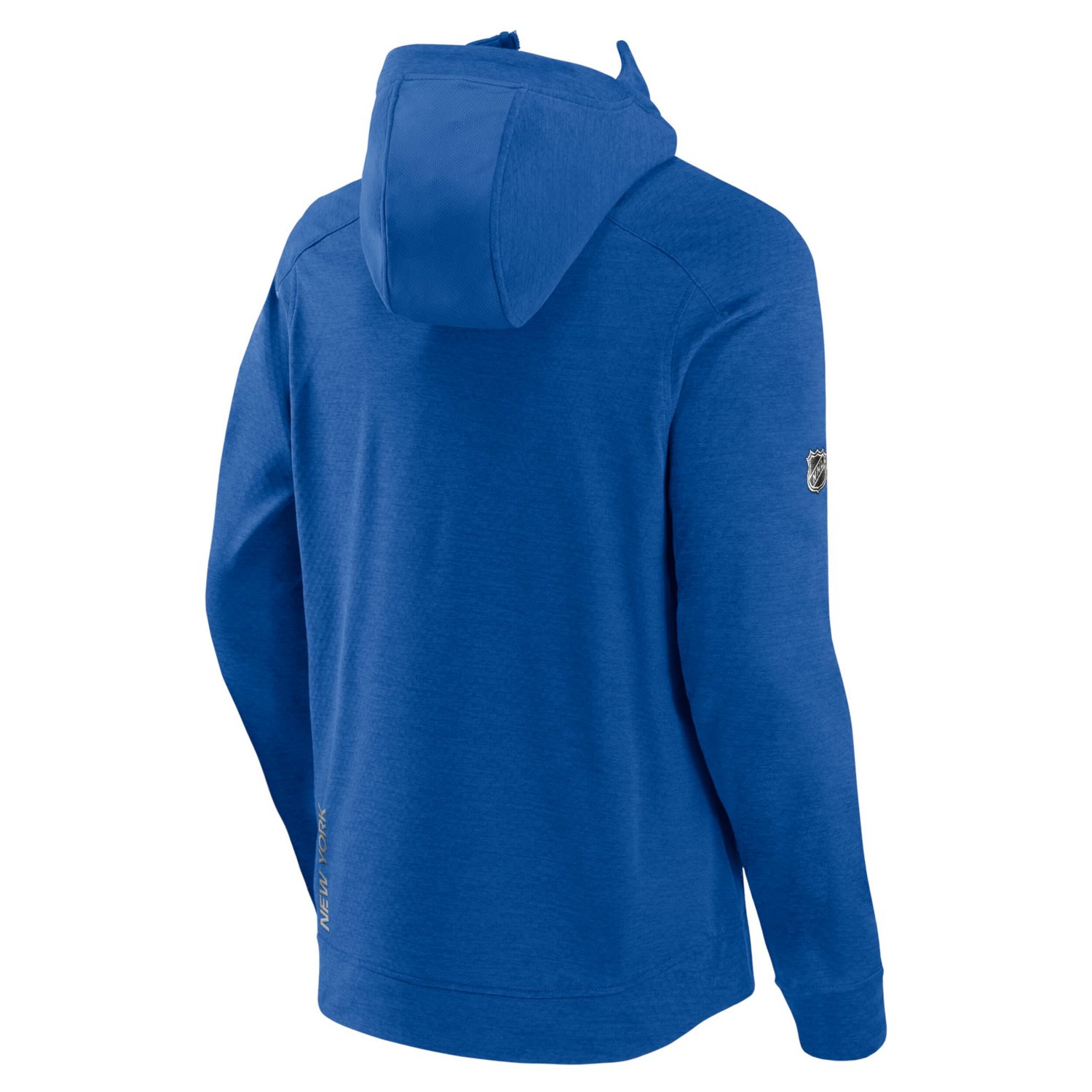 Fanatics Heather New York Islanders Authentic Pro Road Tech Lightweight Full-Zip Hoodie Jacket                                   - view number 3