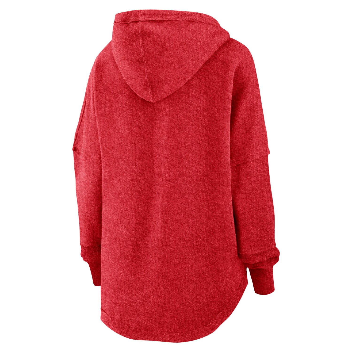 Fanatics Heather St Louis Cardinals Luxe Pullover Hoodie                                                                         - view number 3