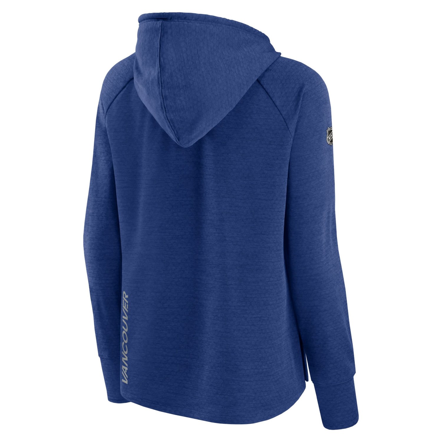 Fanatics Heather Vancouver Canucks Authentic Pro Pullover Hoodie                                                                 - view number 3