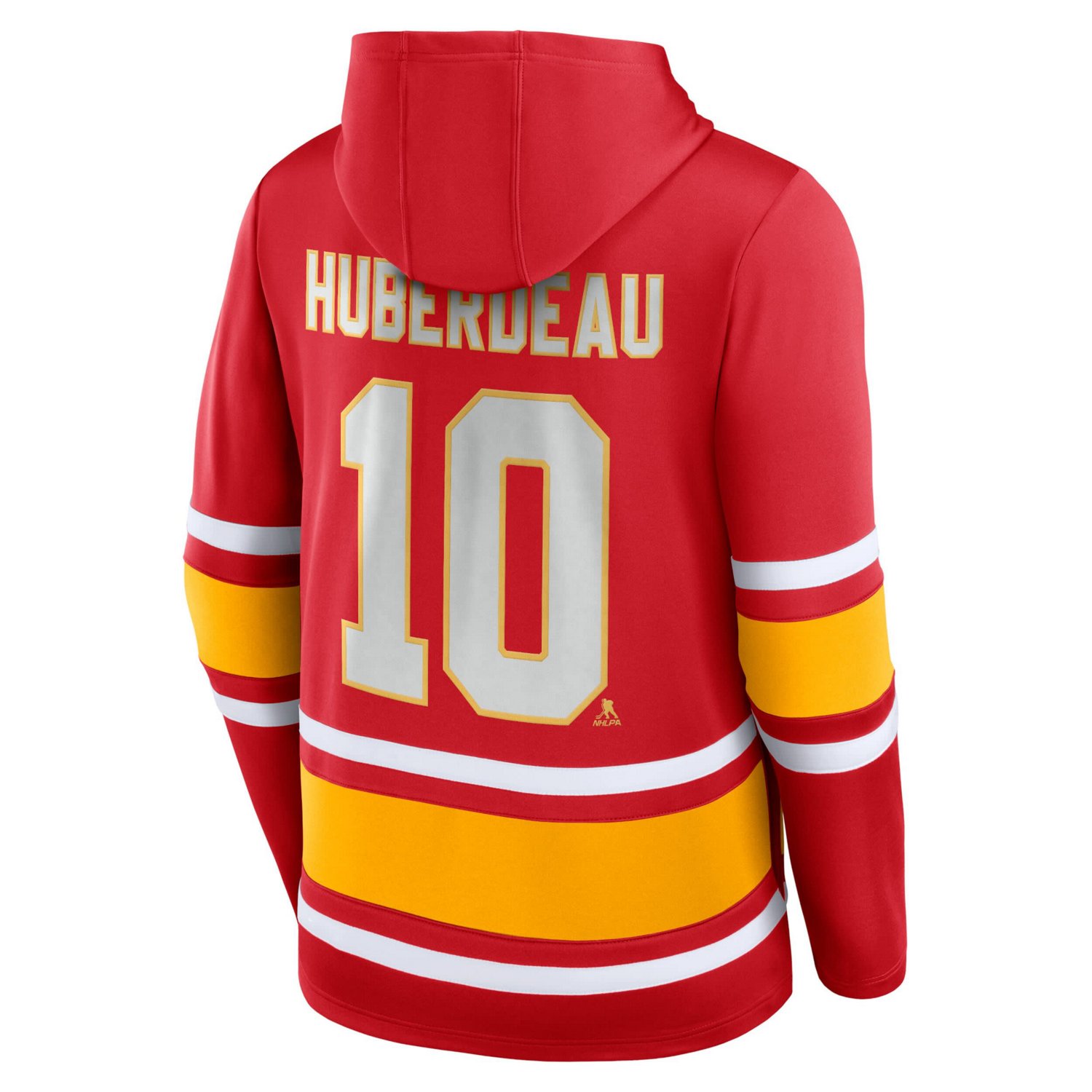 Fanatics Jonathan Huberdeau Calgary Flames Name  Number Lace-Up Pullover Hoodie                                                  - view number 3