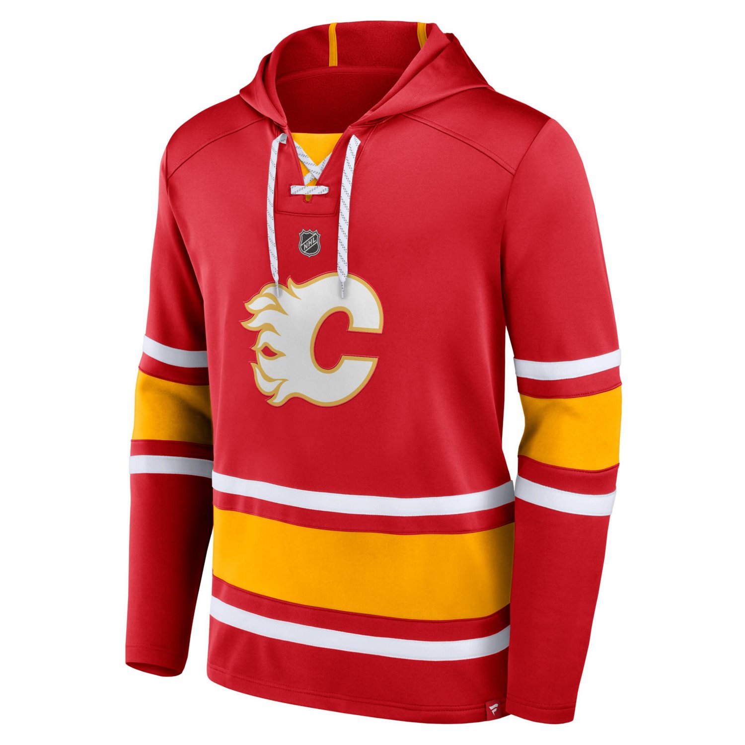 Fanatics Jonathan Huberdeau Calgary Flames Name  Number Lace-Up Pullover Hoodie                                                  - view number 2