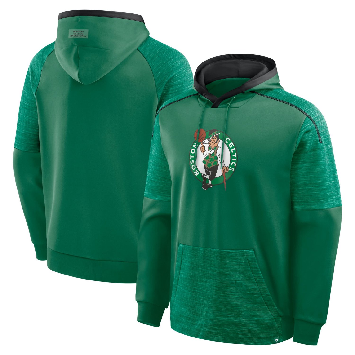 Fanatics Kelly Boston Celtics Pick  Roll Defender Pullover Hoodie