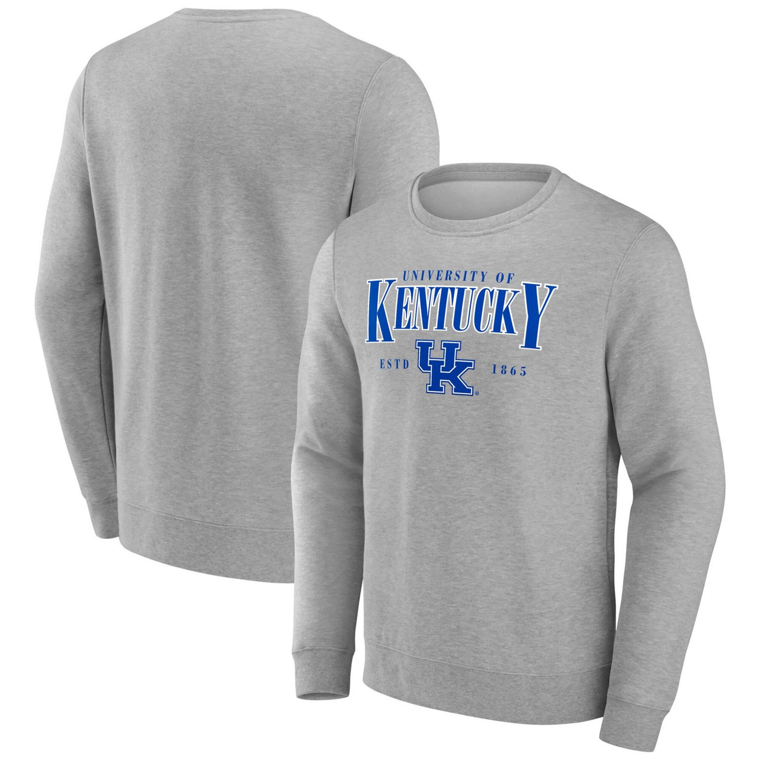 Fanatics Kentucky Wildcats True Classics Act Fast Fleece Pullover Sweatshirt                                                     - view number 1