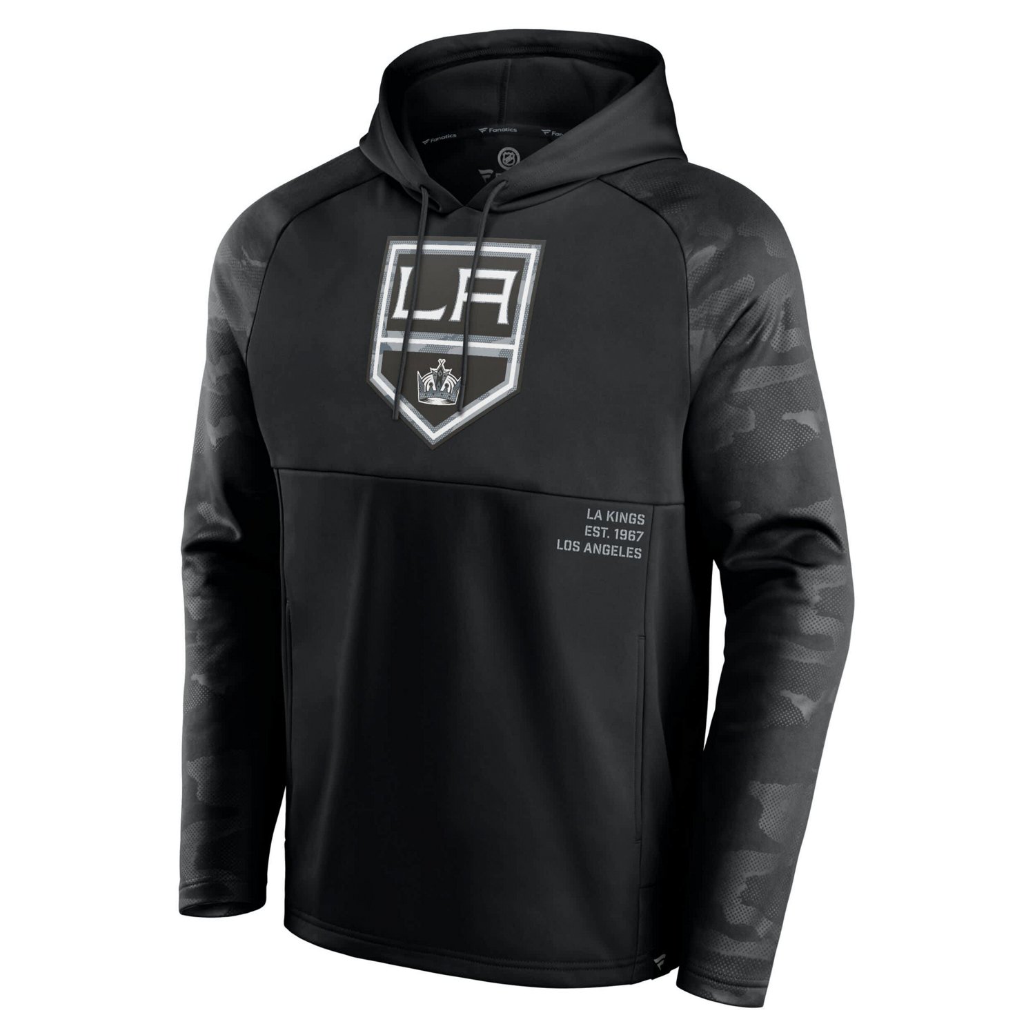 Fanatics Los Angeles Kings Shade Defender Raglan Pullover Hoodie - view number 2