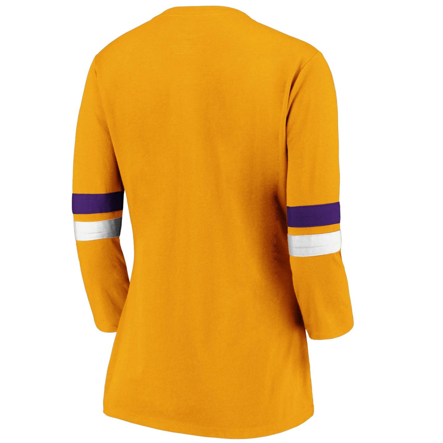 Fanatics Los Angeles Lakers Iconic Prolific Modern 3 4-Sleeve T-Shirt - view number 3