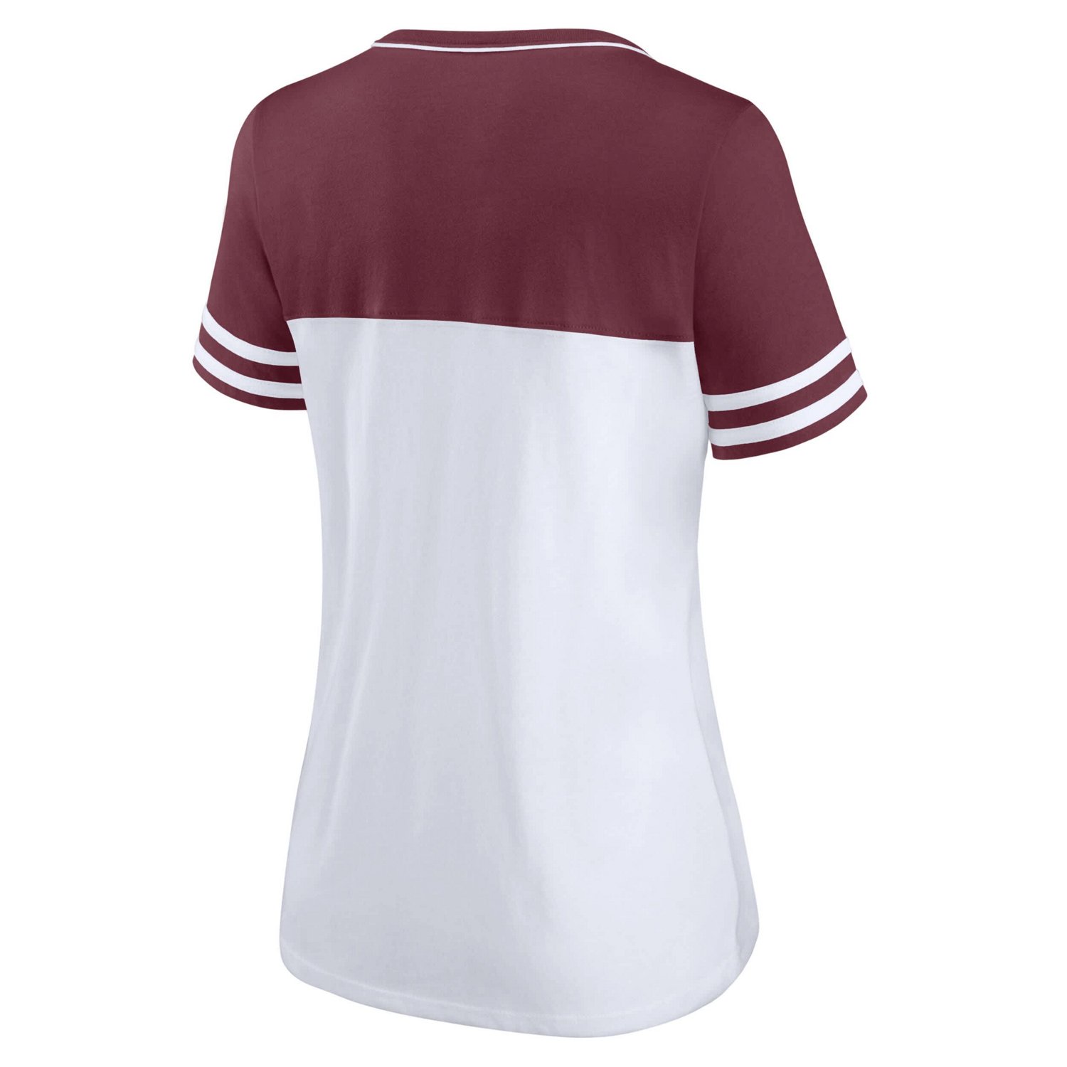 Fanatics Maroon Minnesota Golden Gophers Iconic Colorblock T-Shirt - view number 3