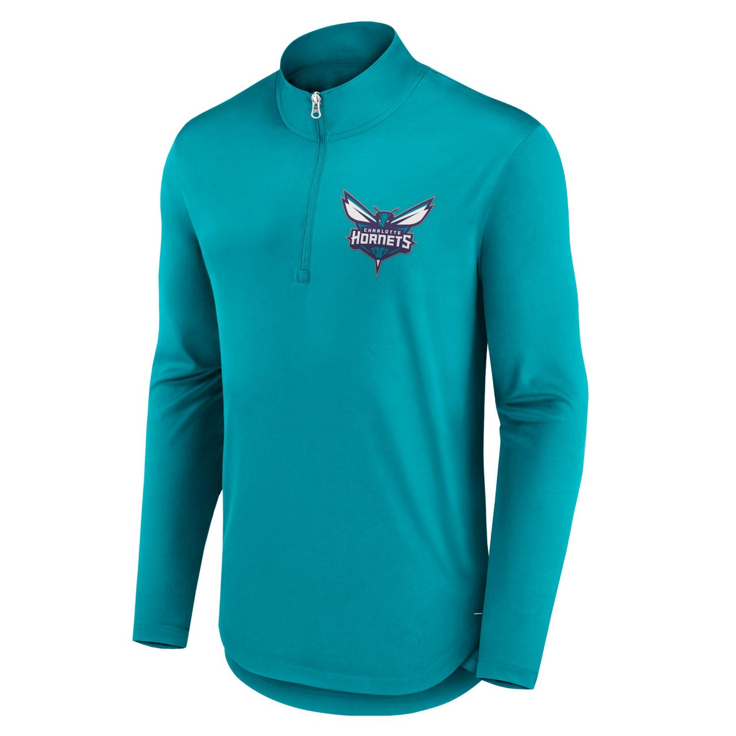 Fanatics Men's Charlotte Hornets Lightweight 1/4-Zip Pullover - view number 2