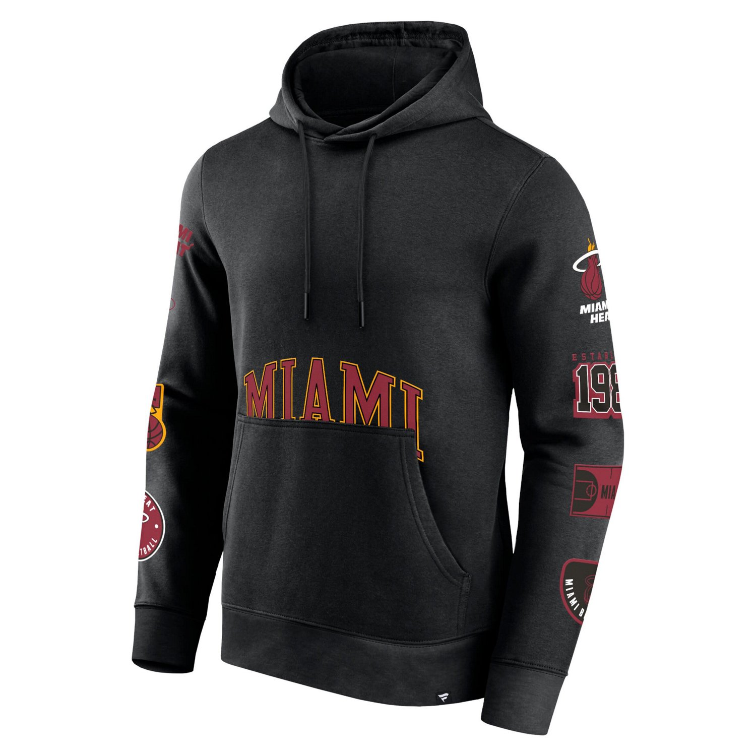 Fanatics Miami Heat Home Court Pullover Hoodie                                                                                   - view number 2