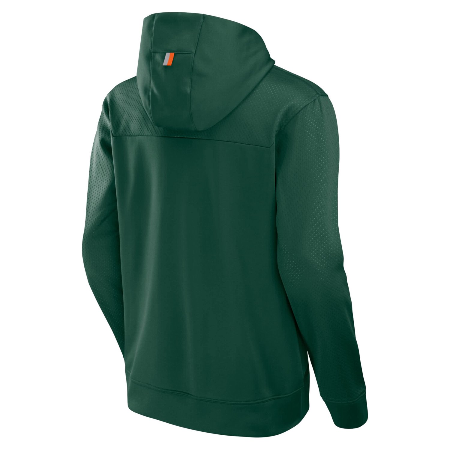 Fanatics Miami Hurricanes Defender Dot Faded Primary Pullover Hoodie                                                             - view number 3