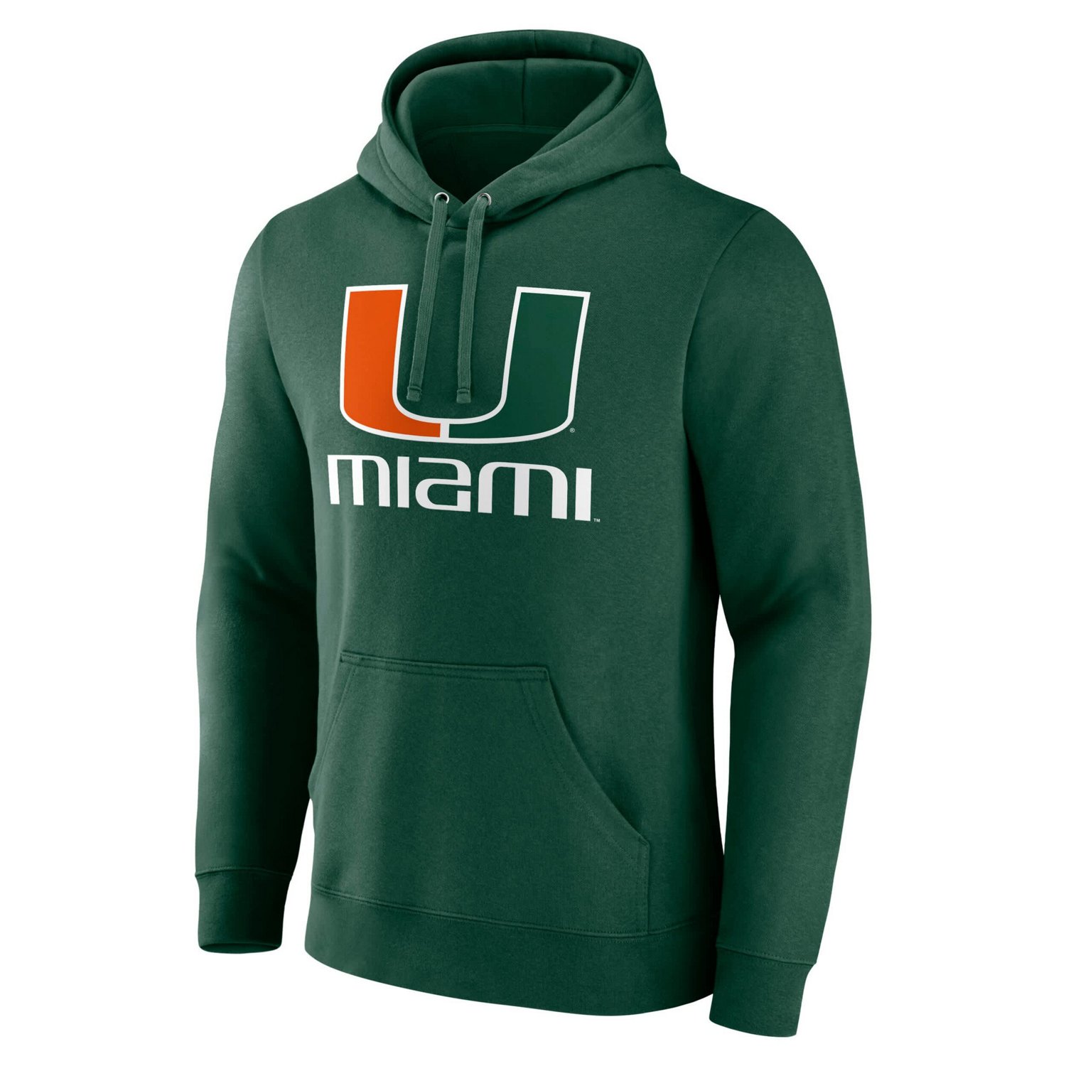 Fanatics Miami Hurricanes Team Lockup Pullover Hoodie                                                                            - view number 2