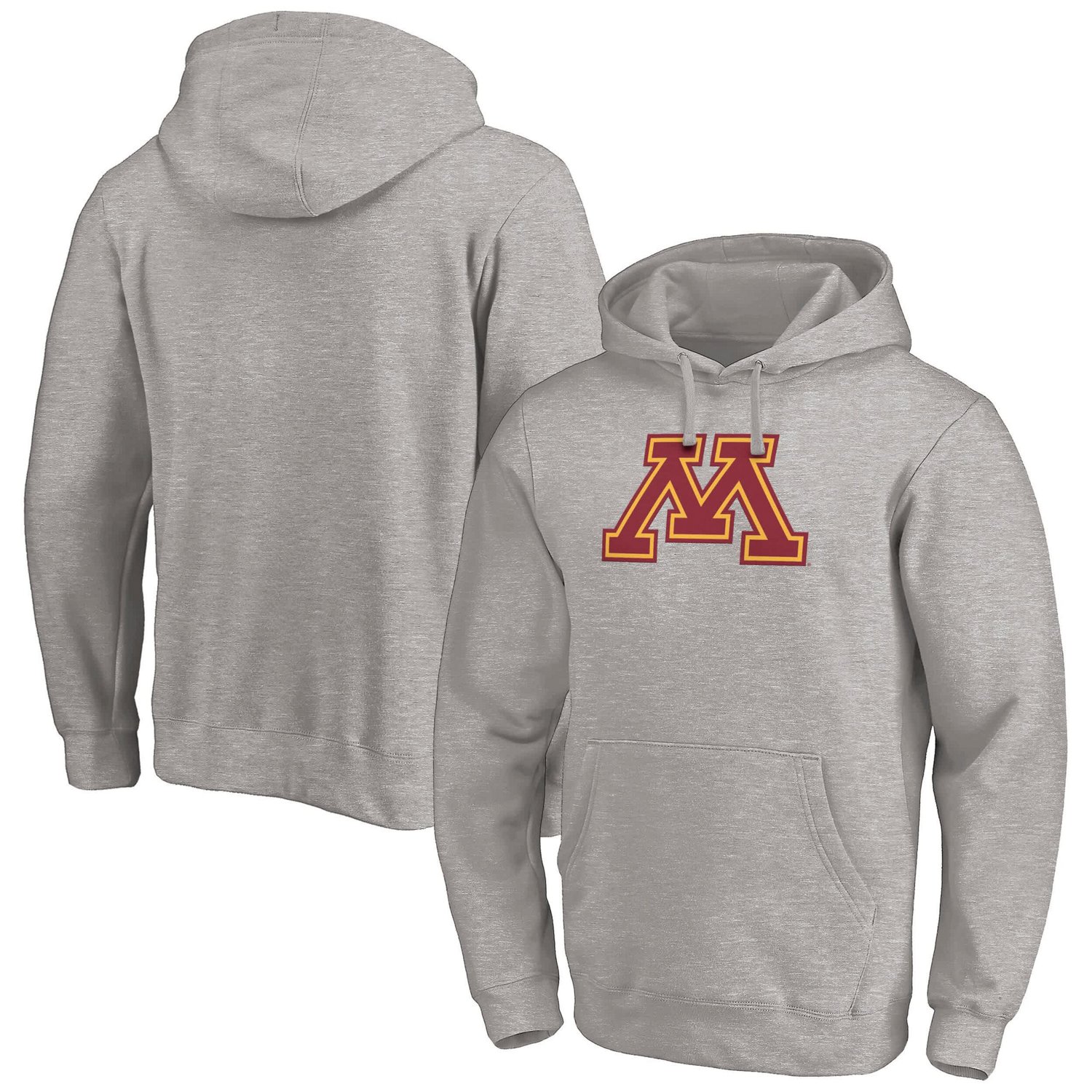 Fanatics Minnesota Golden Gophers Primary Logo Pullover Hoodie                                                                   - view number 1