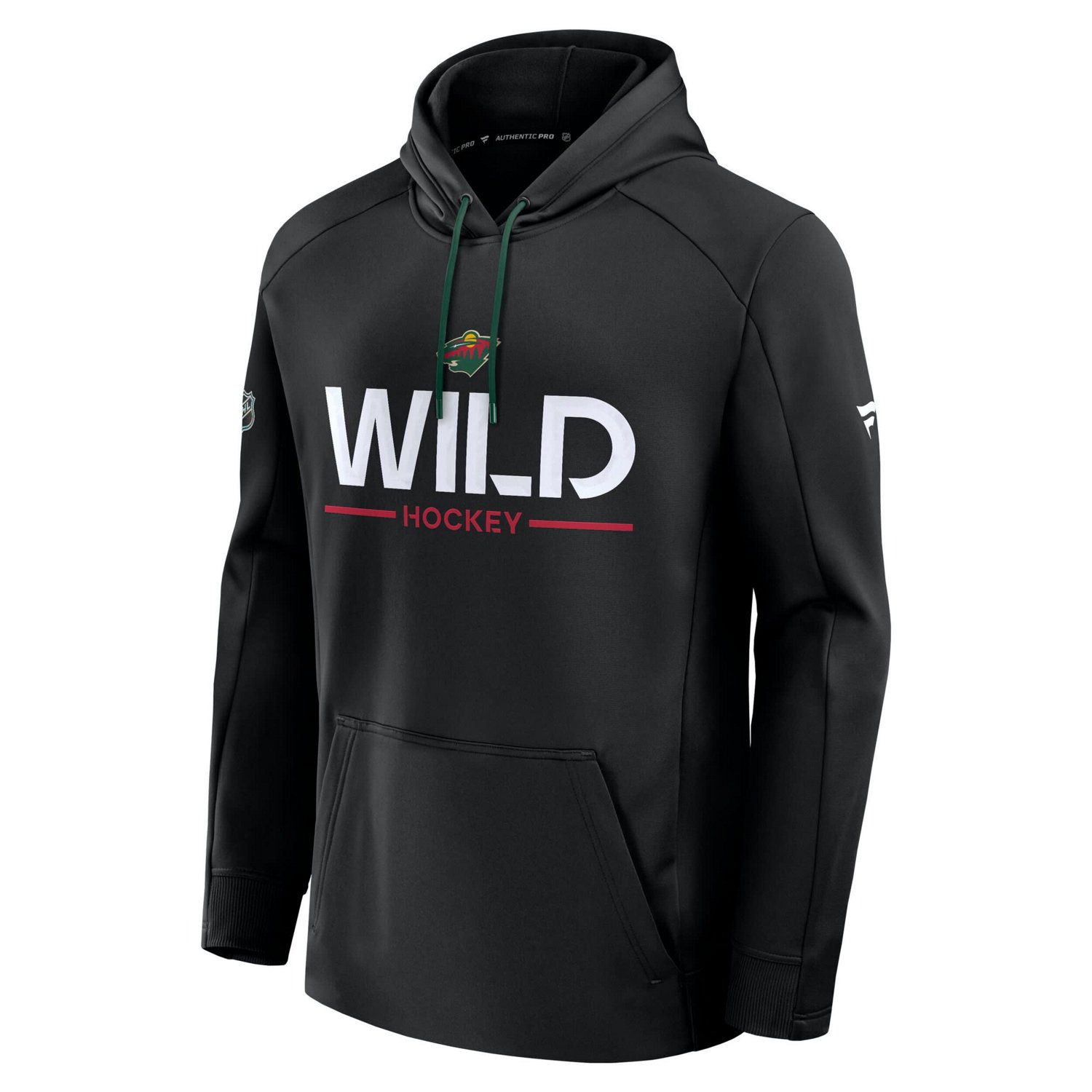Fanatics Minnesota Wild Authentic Pro Rink Hoodie - view number 2