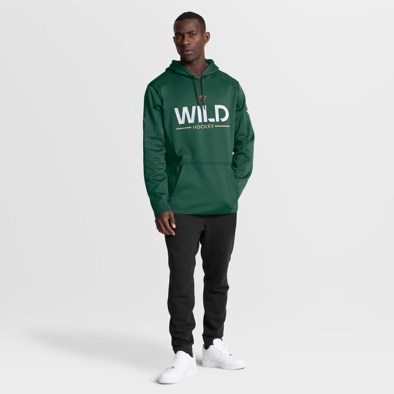 Fanatics Minnesota Wild Authentic Pro Rink Hoodie - view number 4