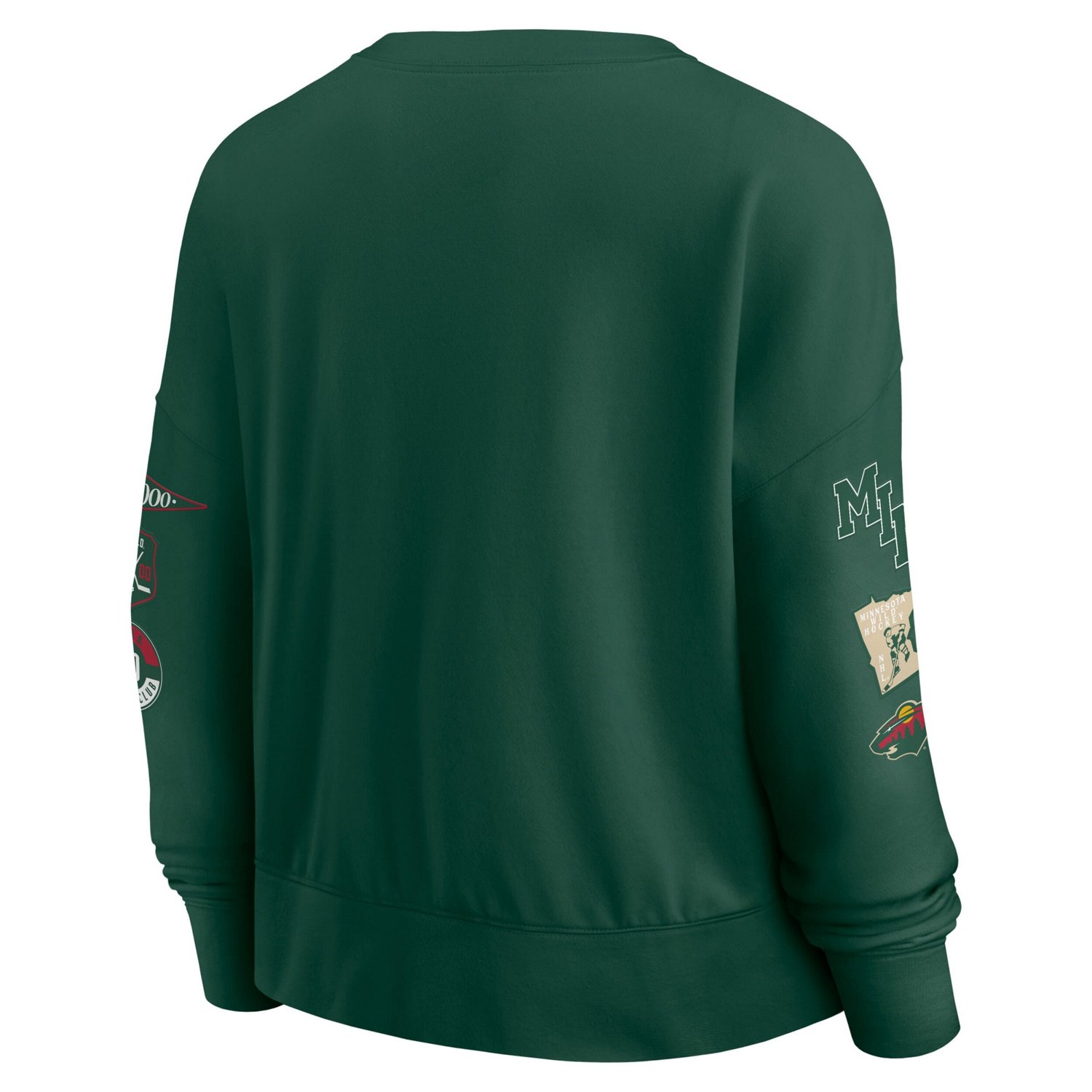 Fanatics Minnesota Wild Go Team Pullover Sweatshirt                                                                              - view number 3