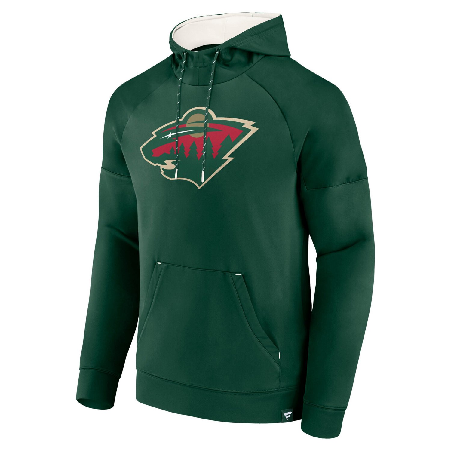 Fanatics Minnesota Wild Iconic Defender Raglan Pullover Hoodie - view number 2
